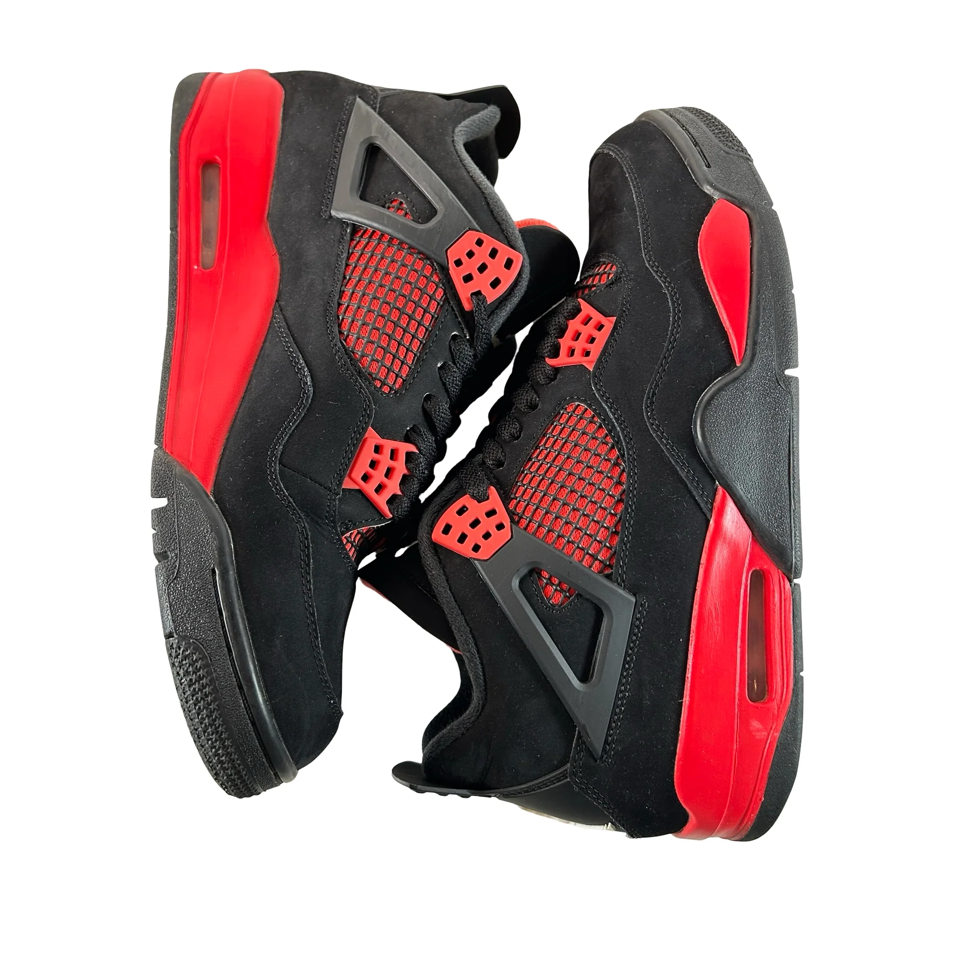 CT8527 016 Jordan 4 Retro Red Thunder [USED] - 9.5 M (Used9) - Image 4