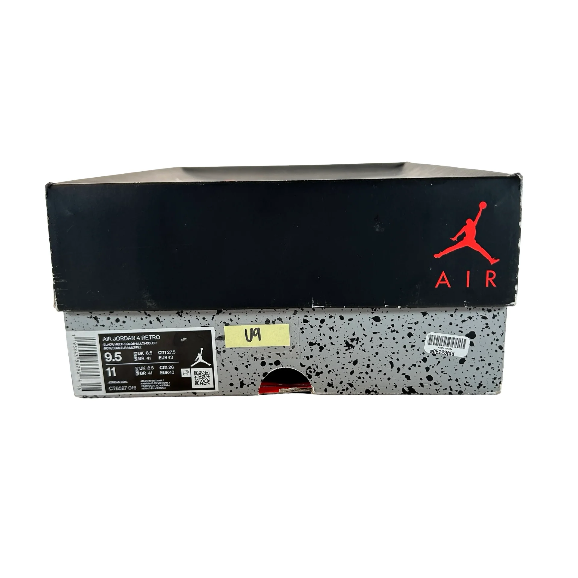 CT8527 016 Jordan 4 Retro Red Thunder [USED] - 9.5 M (Used9) - Image 7