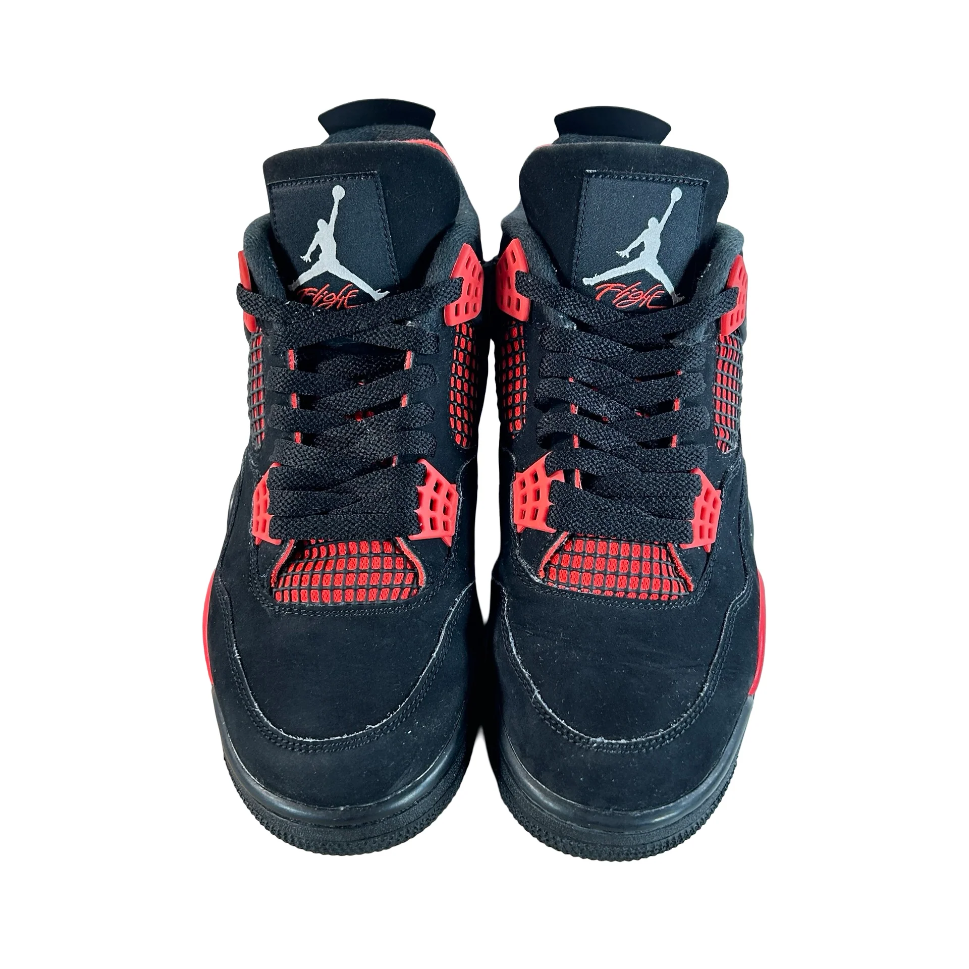 CT8527 016 Jordan 4 Retro Red Thunder [USED] - 9 M (Used) (No Box) - Image 2