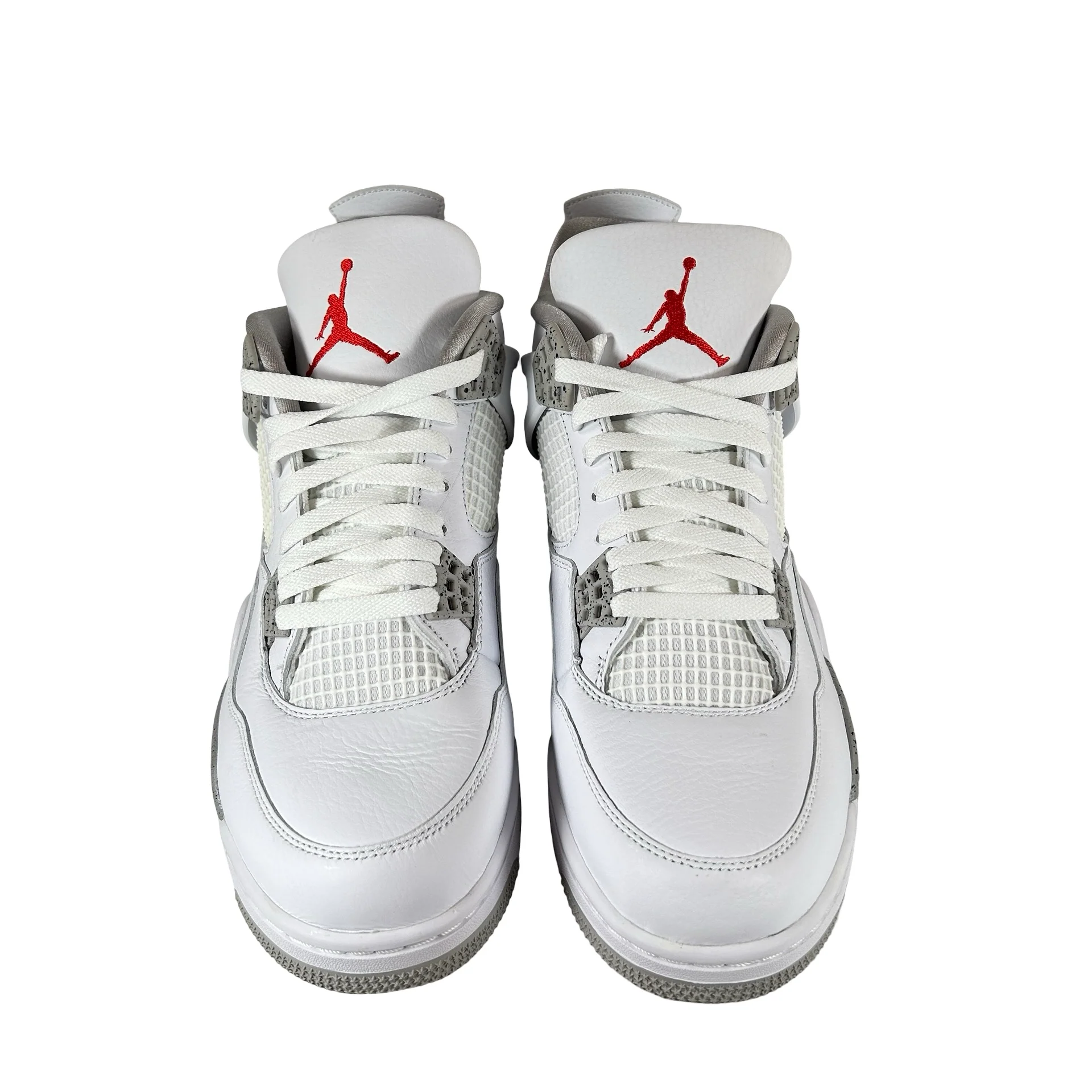 CT8527 100 Jordan 4 Retro White Oreo [CONDITIONAL] - 12 M (Slight Yellowing Right Net) - Image 2