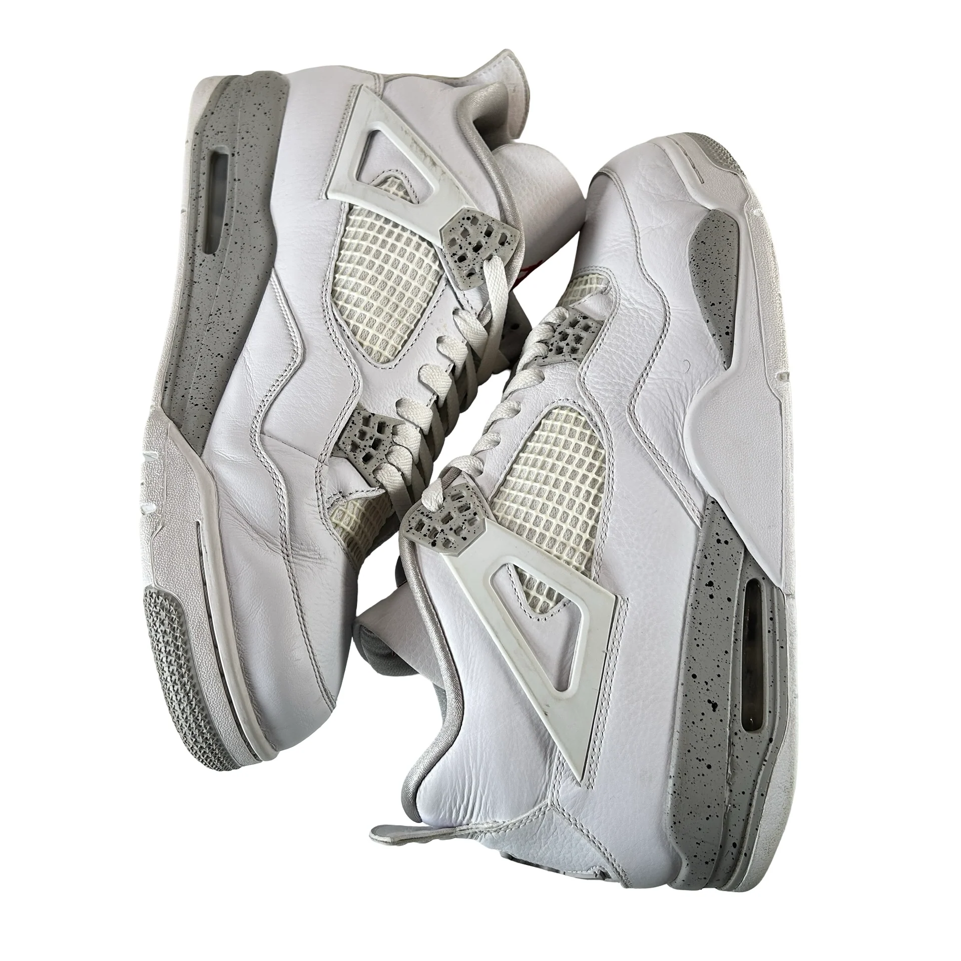 CT8527 100 Jordan 4 Retro White Oreo [USED] - 12 M (Used4) - Image 5