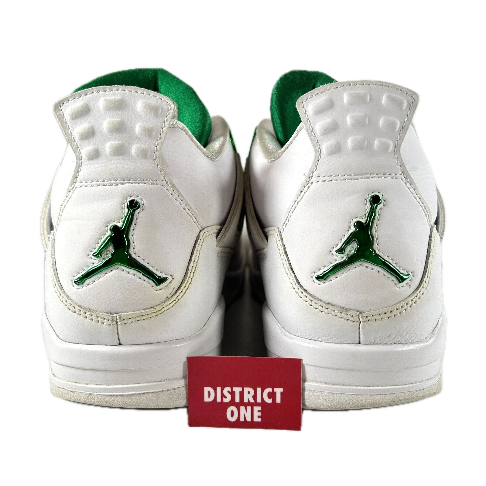 CT8527 113 Jordan 4 Retro Metallic Green [USED] - 11.5 M (Used) - Image 3