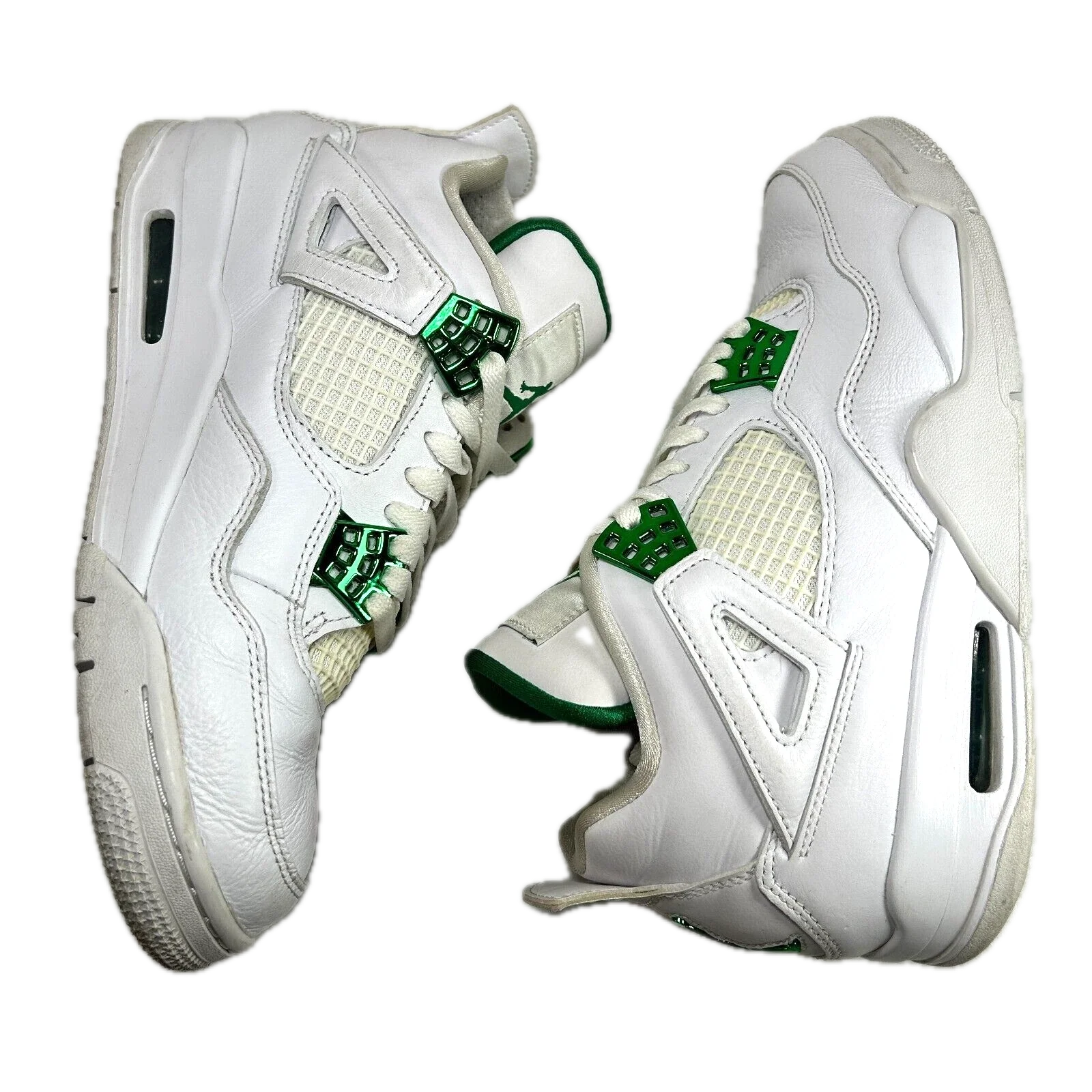 CT8527 113 Jordan 4 Retro Metallic Green [USED] - 8 M (Used) - Image 5