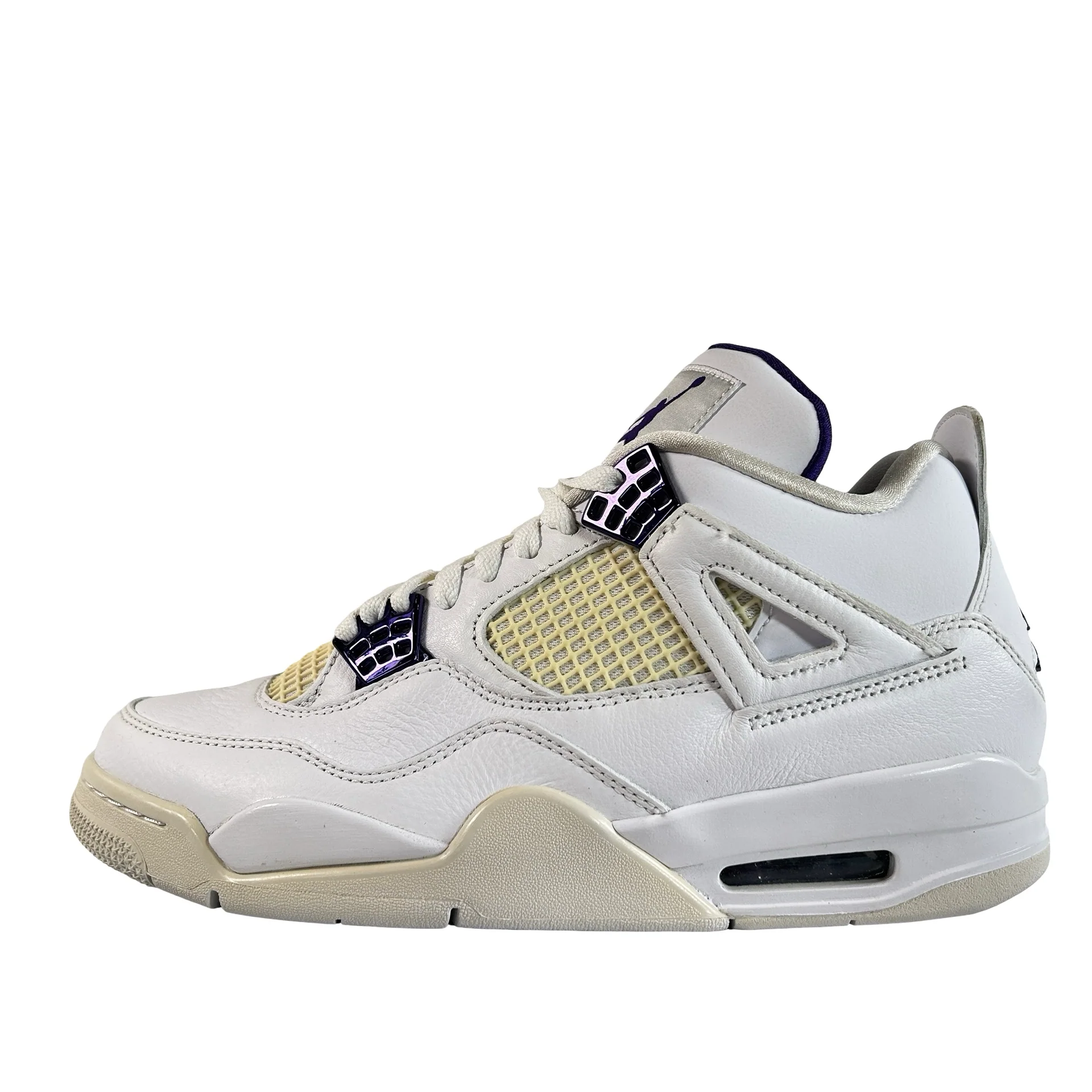 CT8527 115 Jordan 4 Retro Metallic Purple [CONDITIONAL] - 8.5 M (Yellowing)