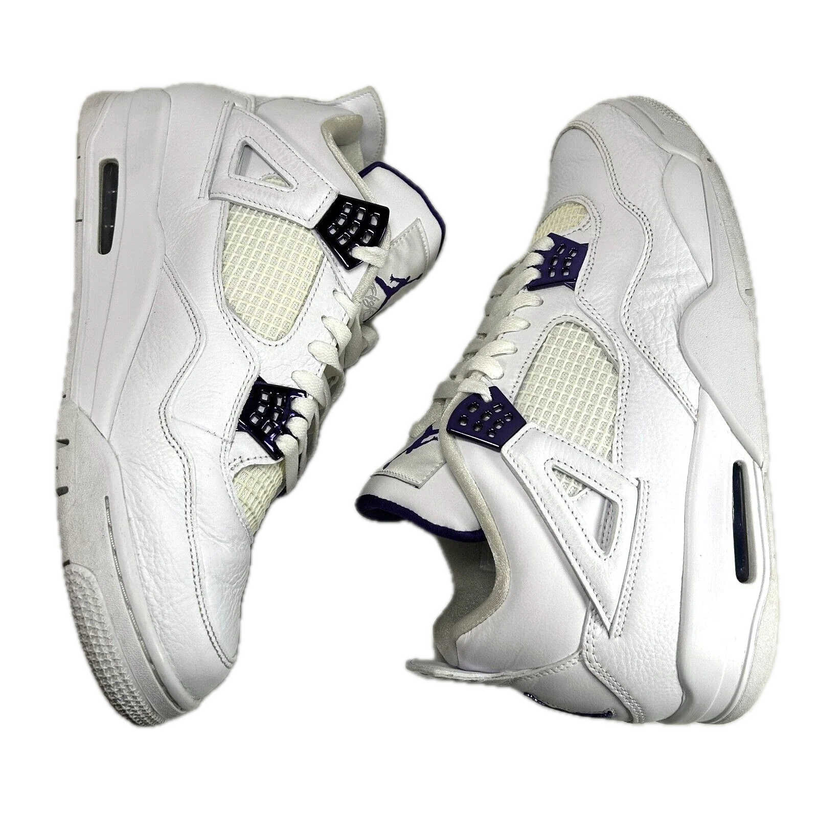 CT8527 115 Jordan 4 Retro Metallic Purple [USED] - 13 M (Used) - Image 5