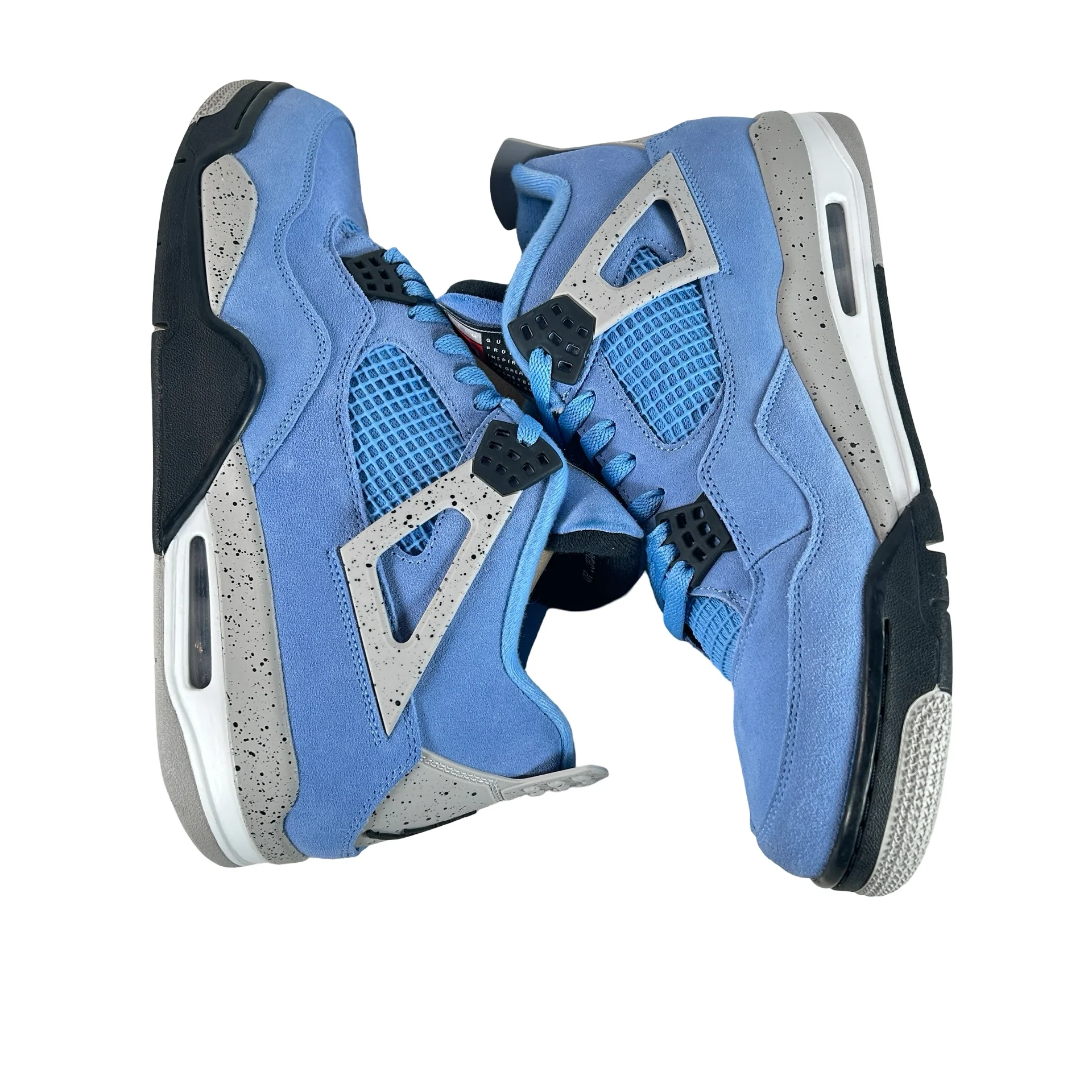 CT8527 400 Jordan 4 University Blue [USED] - 12.5 M (Used) - Image 4