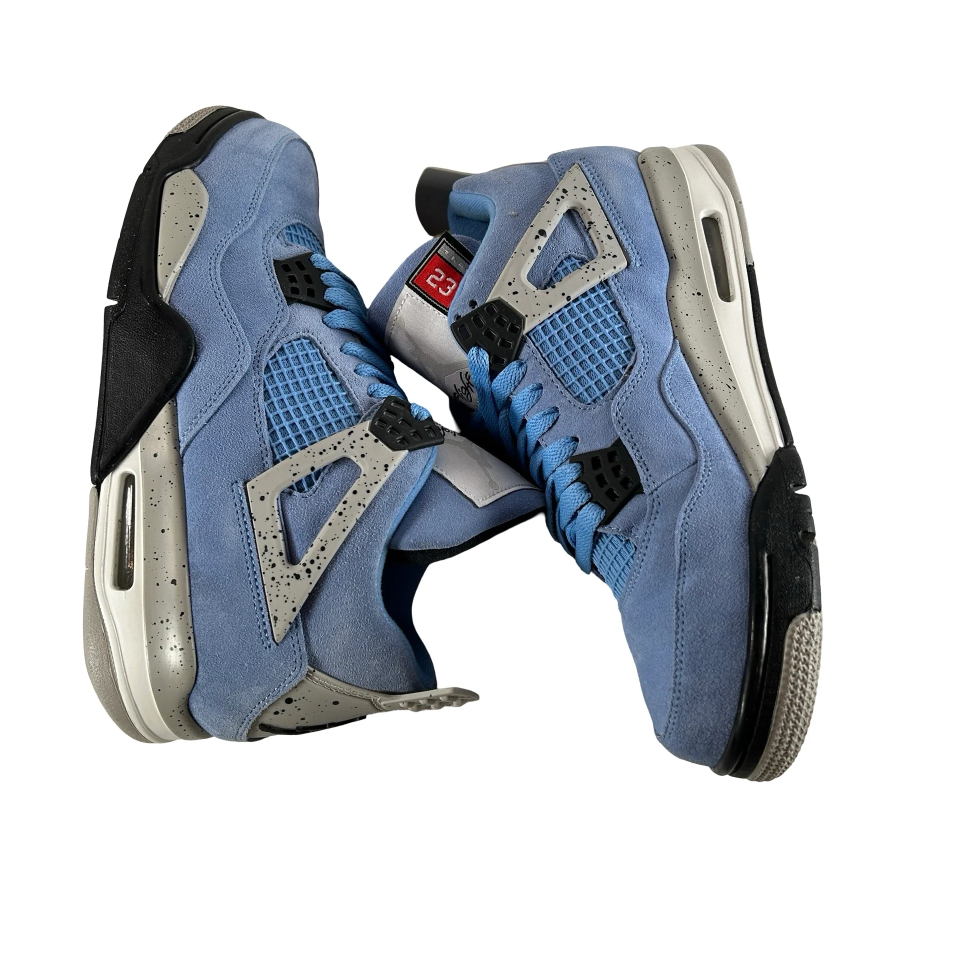 CT8527 400 Jordan 4 University Blue [USED] - 8 M (Used3) - Image 4