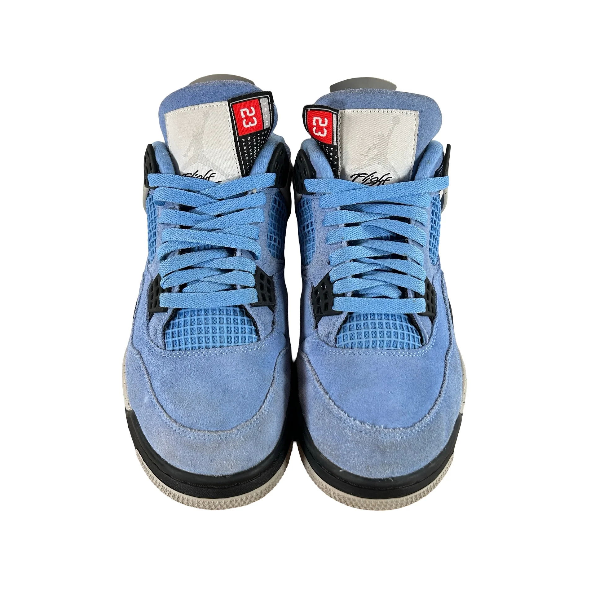 CT8527 400 Jordan 4 University Blue [USED] - 9 M (Used8) - Image 2