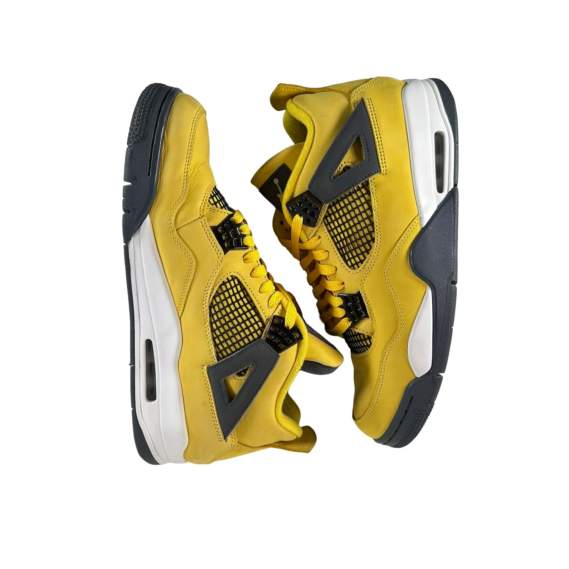 CT8527 700 Jordan 4 Retro Lightning (2021) [USED] - 11 M (Used3) (No Box3) - Image 4