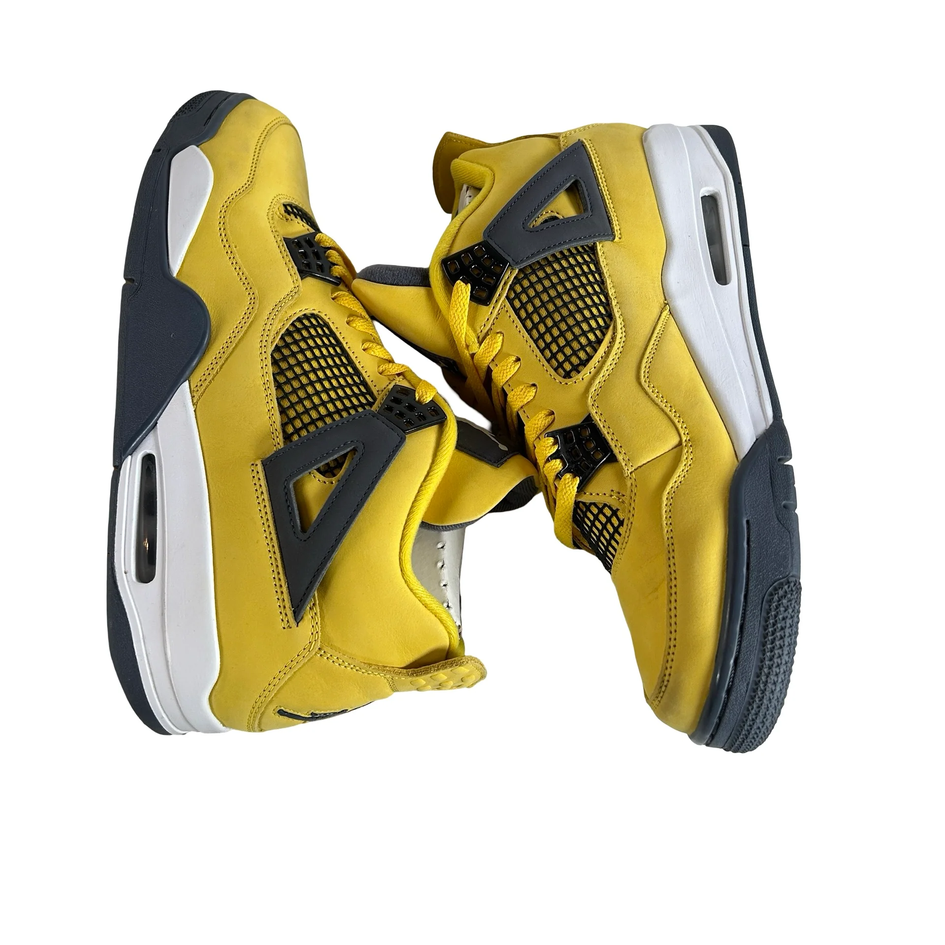 CT8527 700 Jordan 4 Retro Lightning (2021) [USED] - 12 M (Used13) - Image 4