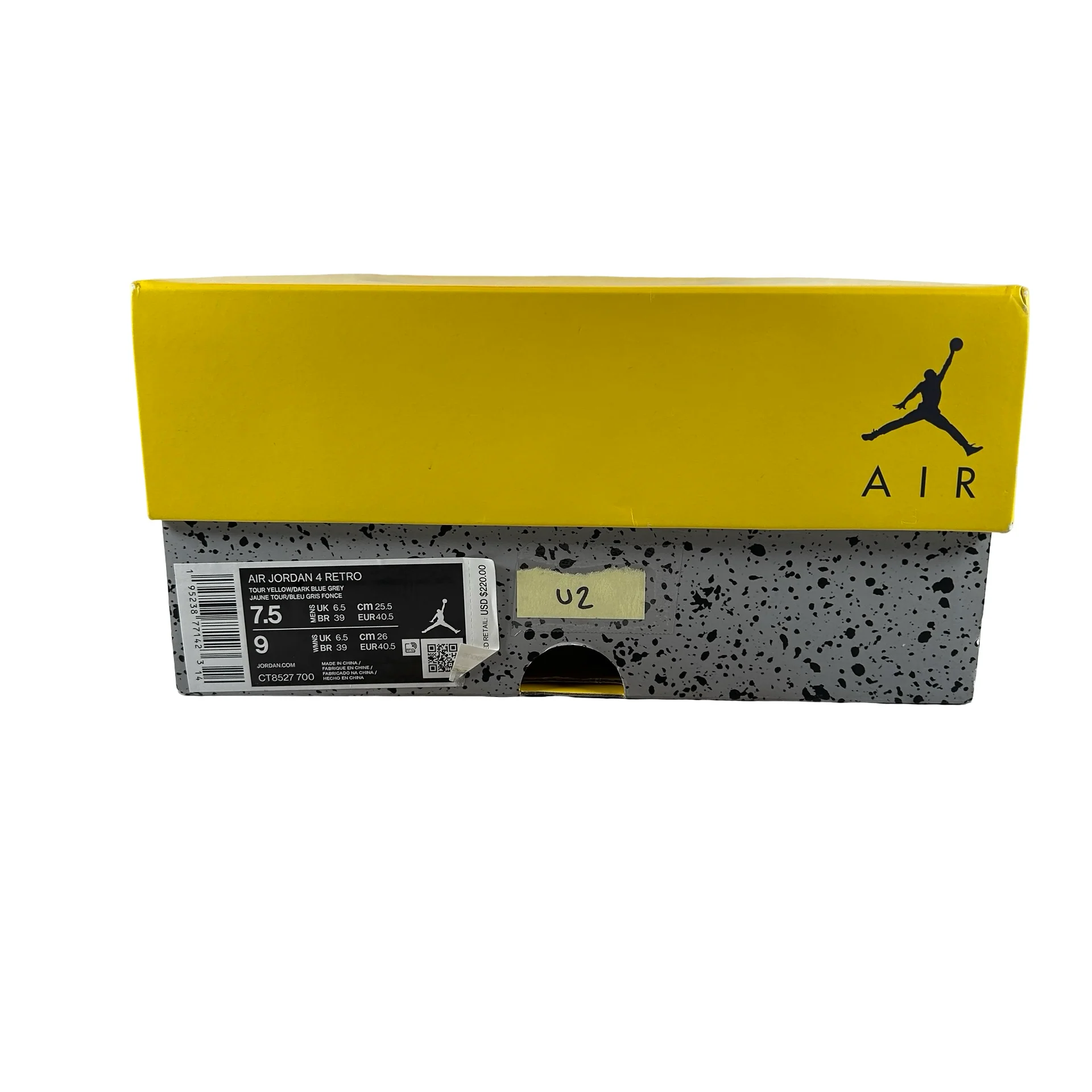 CT8527 700 Jordan 4 Retro Lightning (2021) [USED] - 7.5 M (Used2) - Image 7