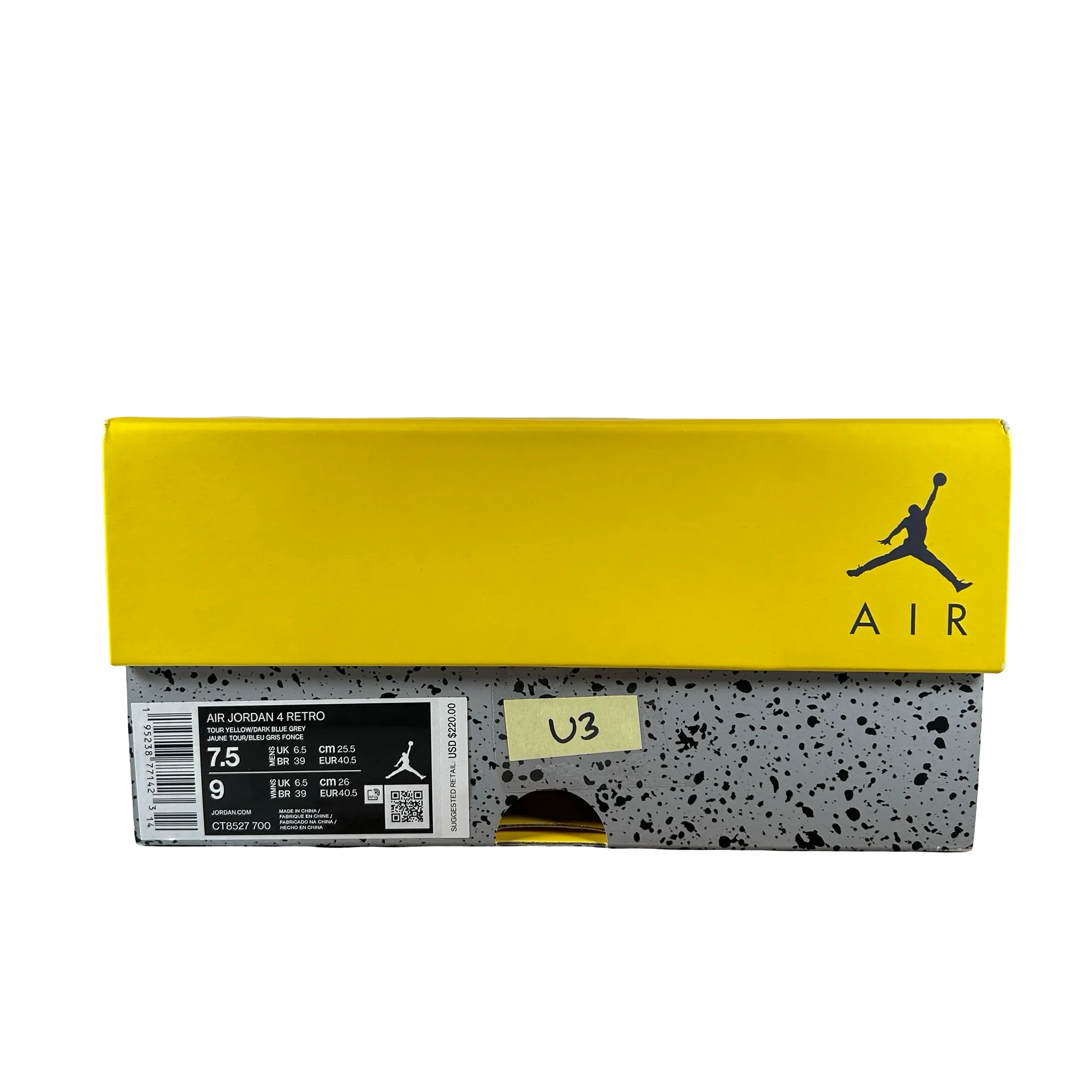 CT8527 700 Jordan 4 Retro Lightning (2021) [USED] - 7.5 M (Used3) - Image 7