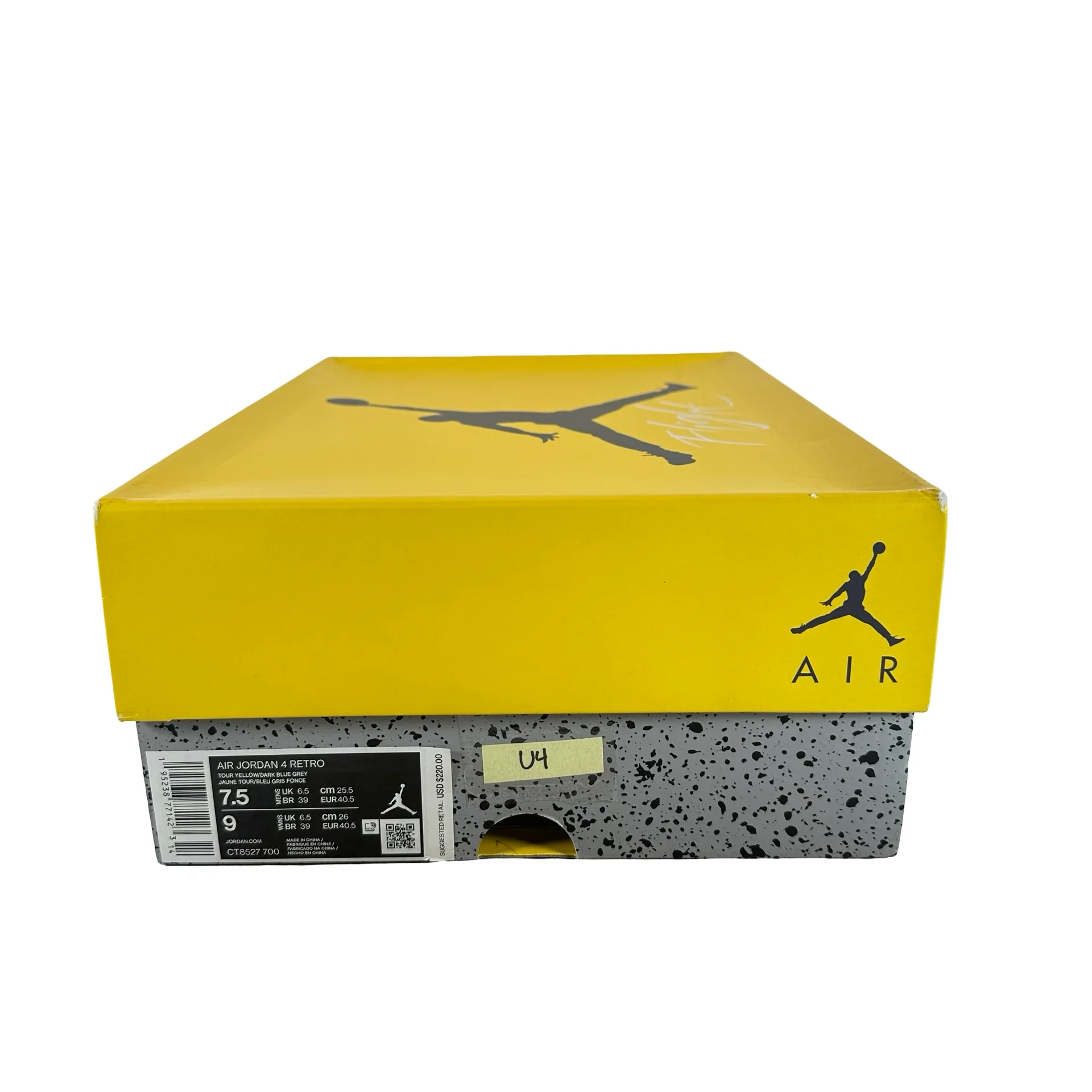 CT8527 700 Jordan 4 Retro Lightning (2021) [USED] - 7.5 M (Used4) - Image 7