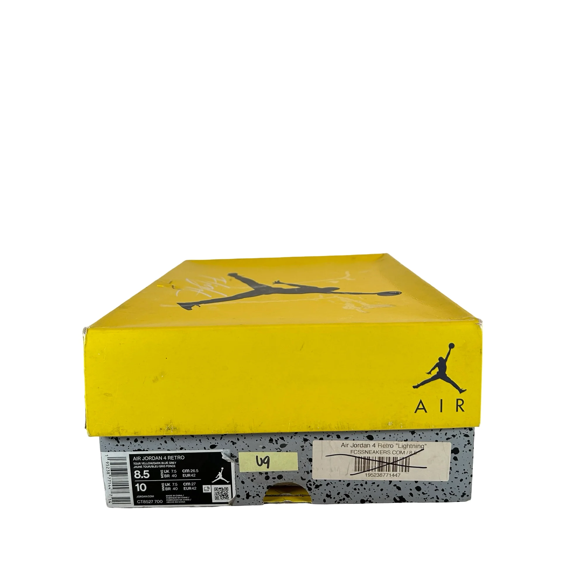 CT8527 700 Jordan 4 Retro Lightning (2021) [USED] - 8.5 M (Used9) - Image 7