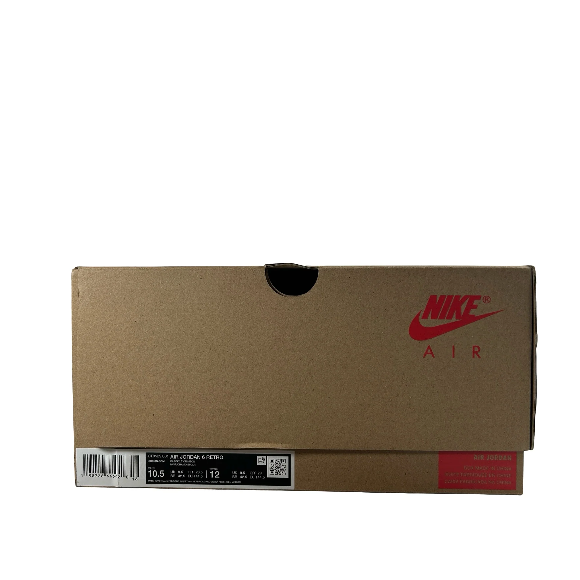 CT8529 001 Air Jordan 6 Retro Reverse Infrared Salesman (2026) [USED] - 10.5 M (Used) - Image 7