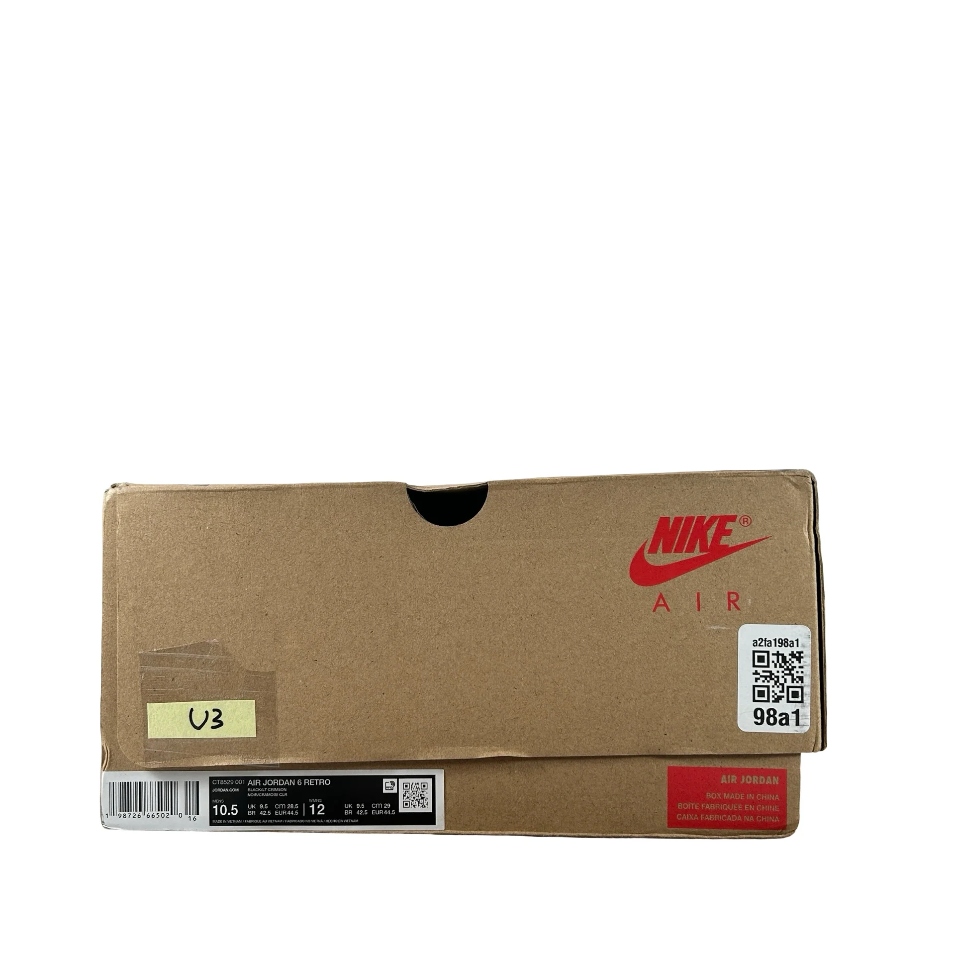 CT8529 001 Air Jordan 6 Retro Reverse Infrared Salesman (2026) [USED] - 10.5 M (Used3) - Image 7