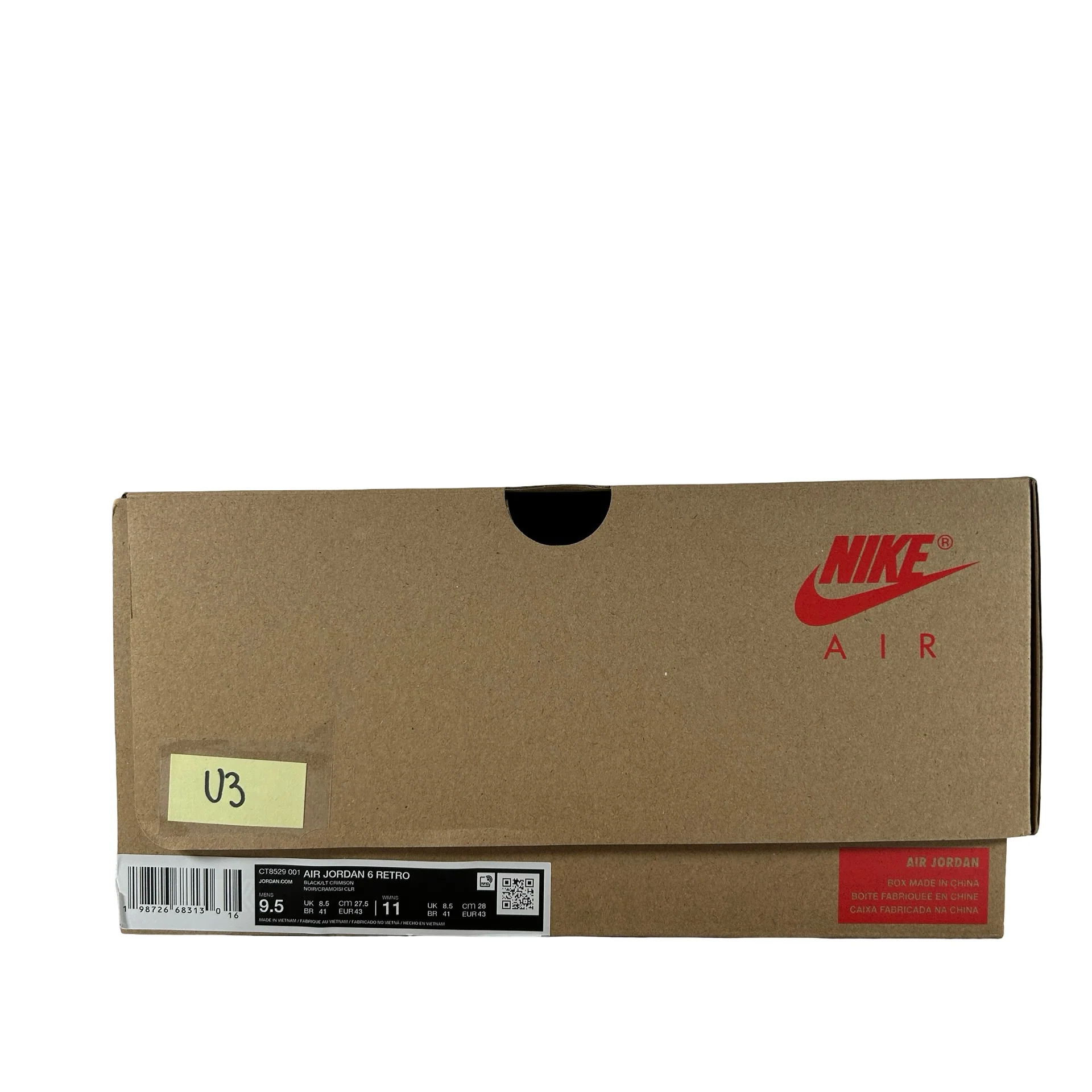 CT8529 001 Air Jordan 6 Retro Reverse Infrared Salesman (2026) [USED] - 9.5 M (Used3) - Image 7
