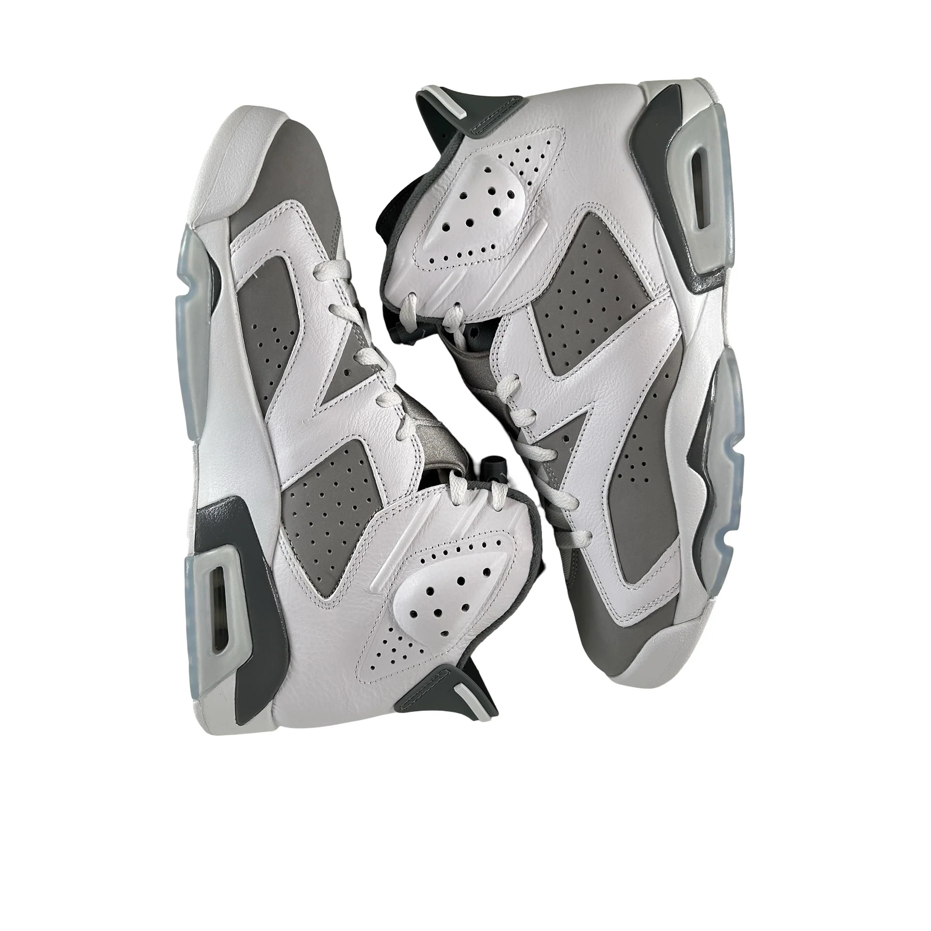 CT8529 100 Jordan 6 Retro Cool Grey [CONDITIONAL] - 10 M (Yellowing) - Image 4