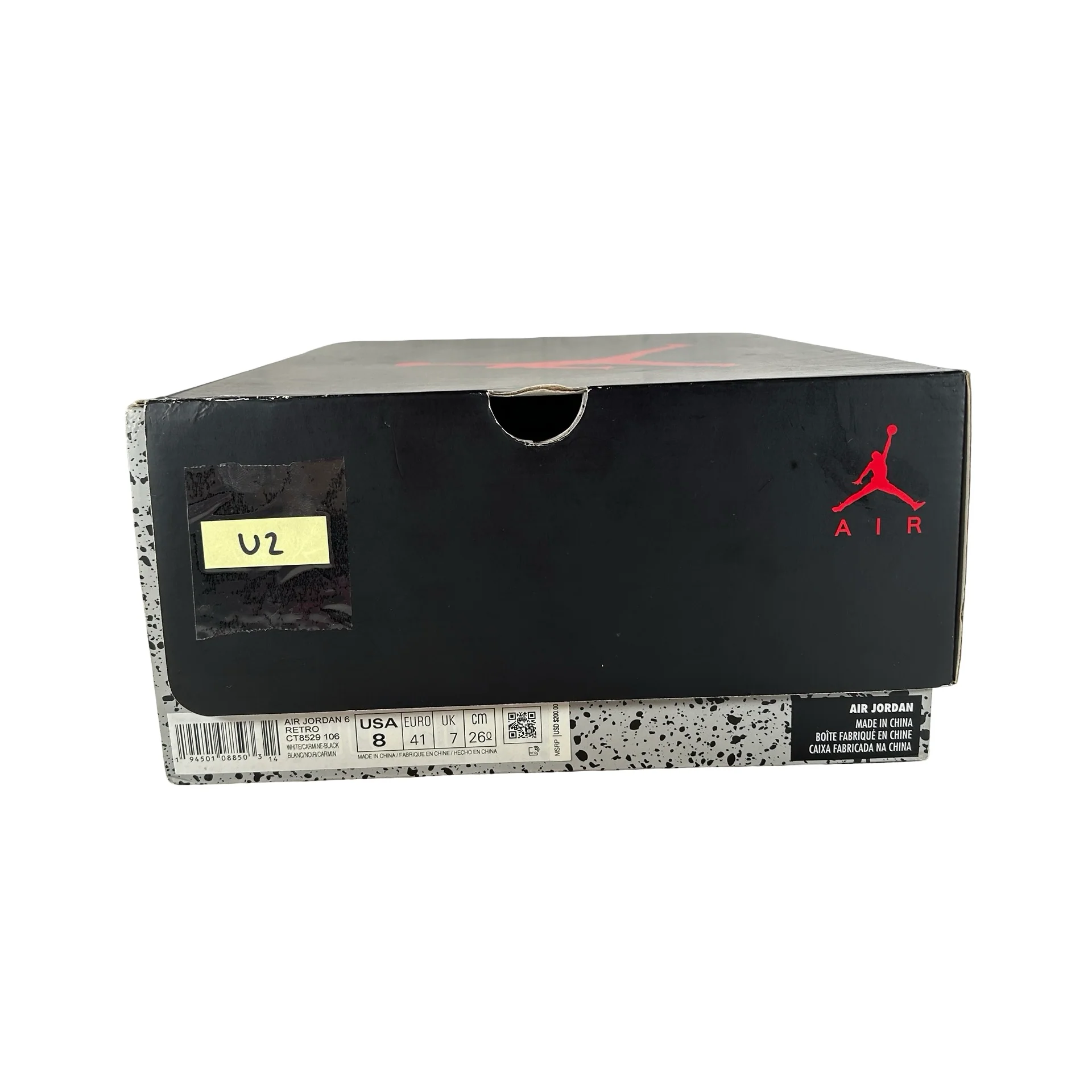 CT8529 106 Jordan 6 Retro Carmine [USED] - 8 (Used2) - Image 7