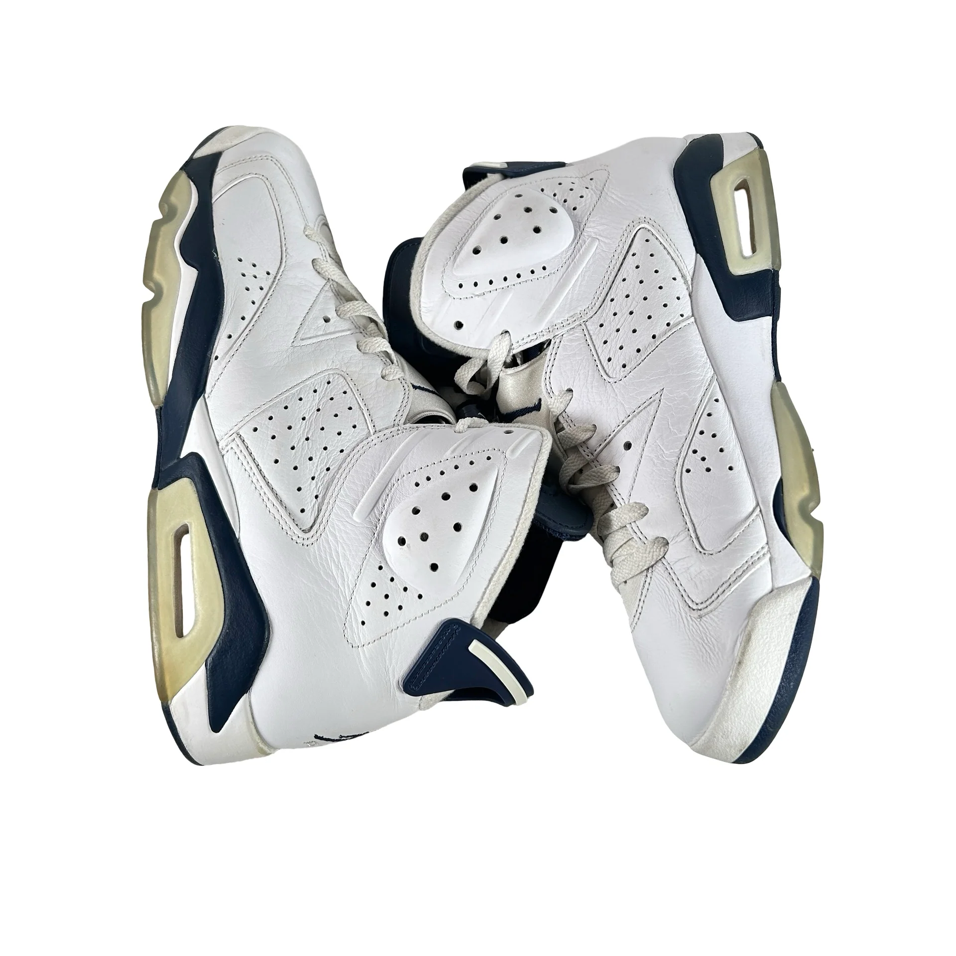 CT8529 141 Jordan 6 Retro Midnight Navy (2022) [USED] - 11 M (Used3) (No Box3) - Image 4