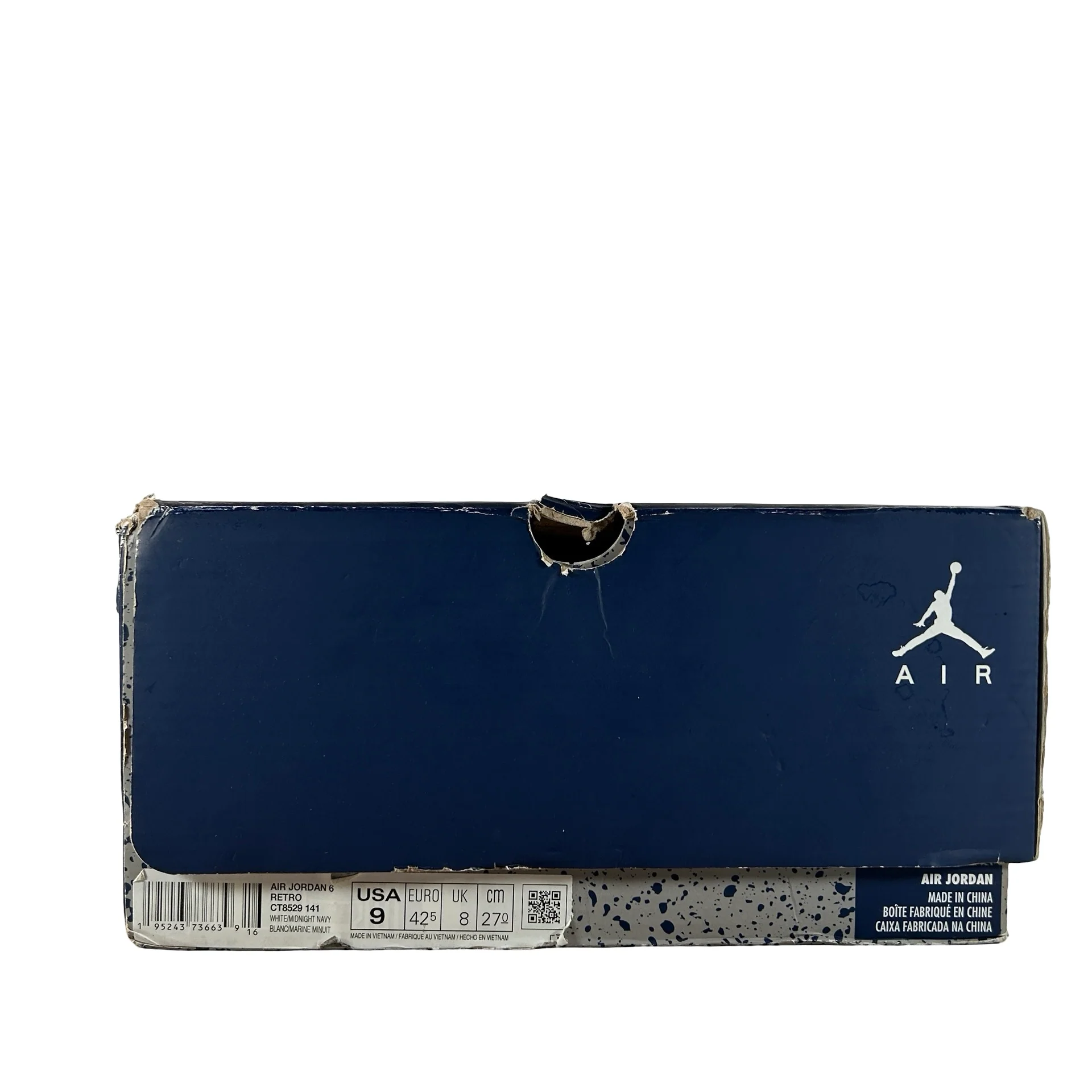 CT8529 141 Jordan 6 Retro Midnight Navy (2022) [USED] - 9 M (Used) - Image 6