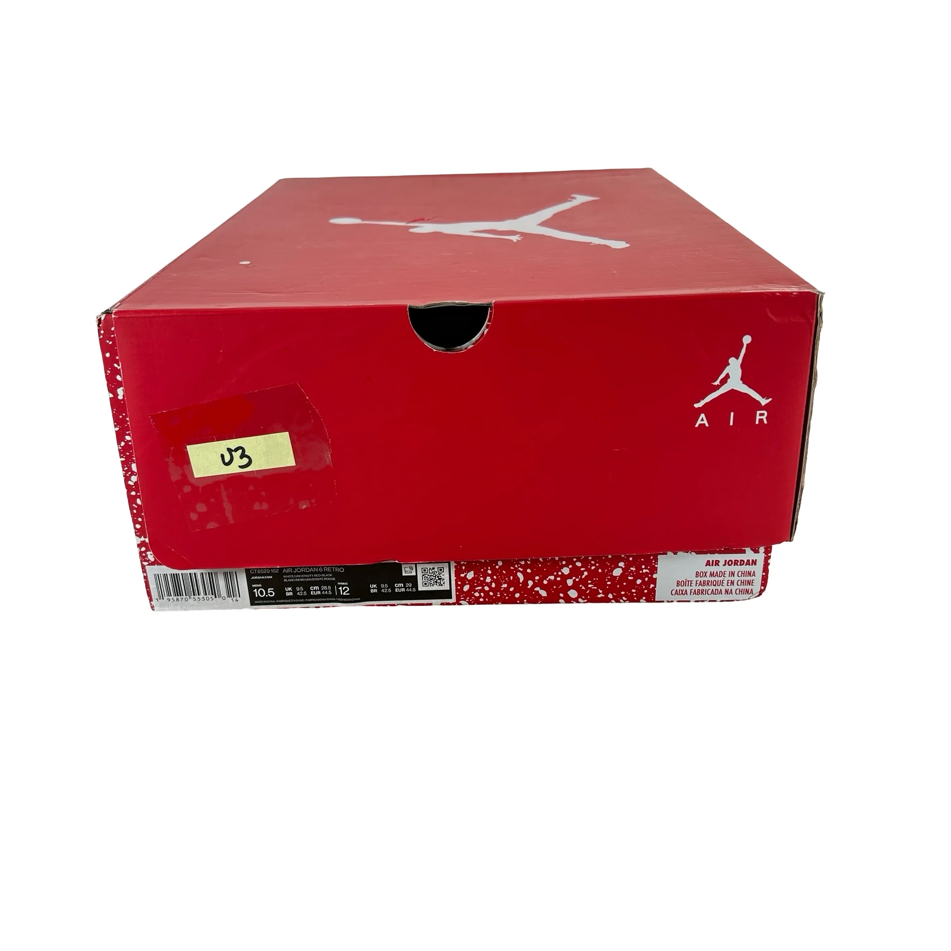 CT8529 162 Jordan 6 Retro Red Oreo [USED] - 10.5 M (Used3) - Image 7