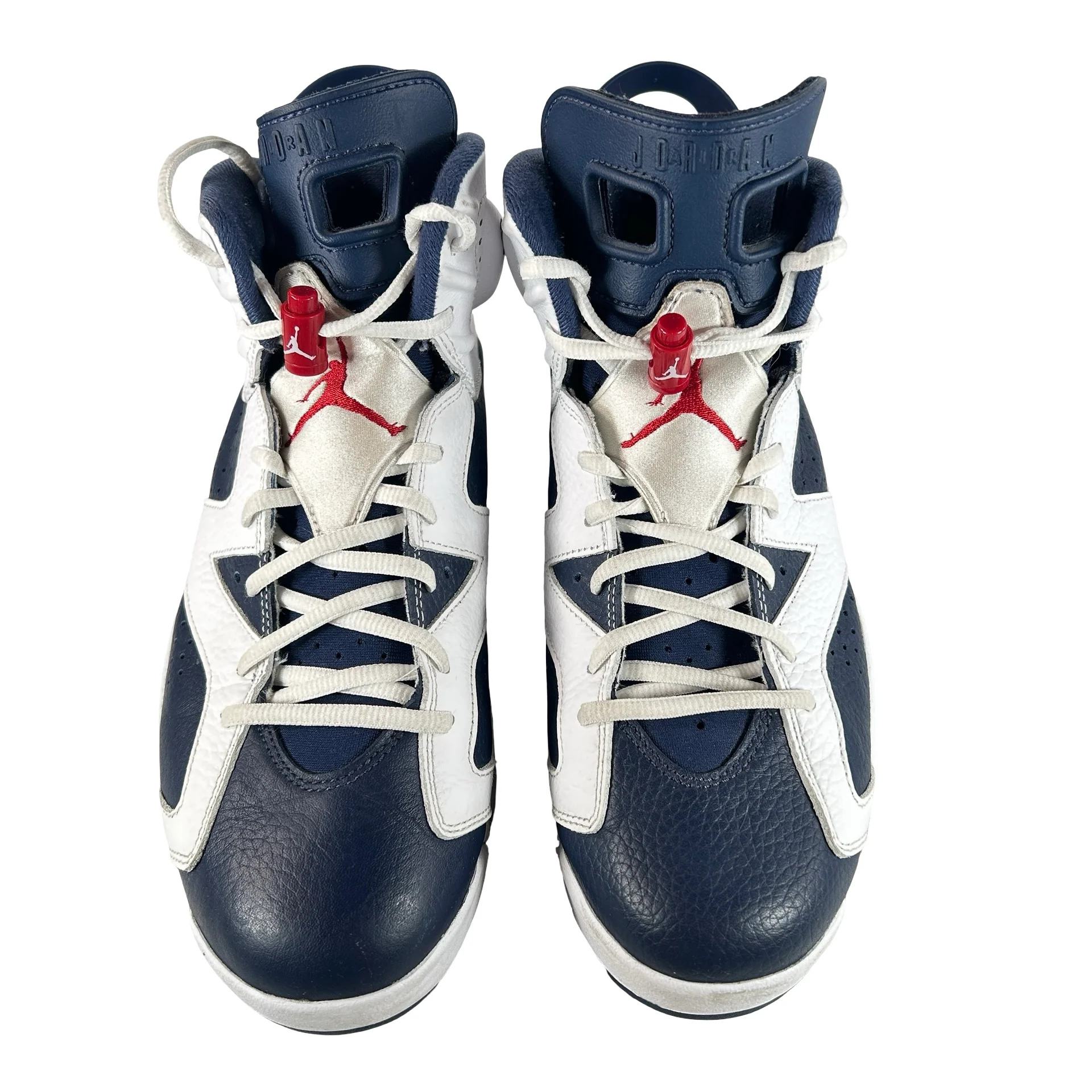 CT8529 164 Jordan 6 Retro Olympic (2024) - 10 M (Used) (No Box) - Image 2
