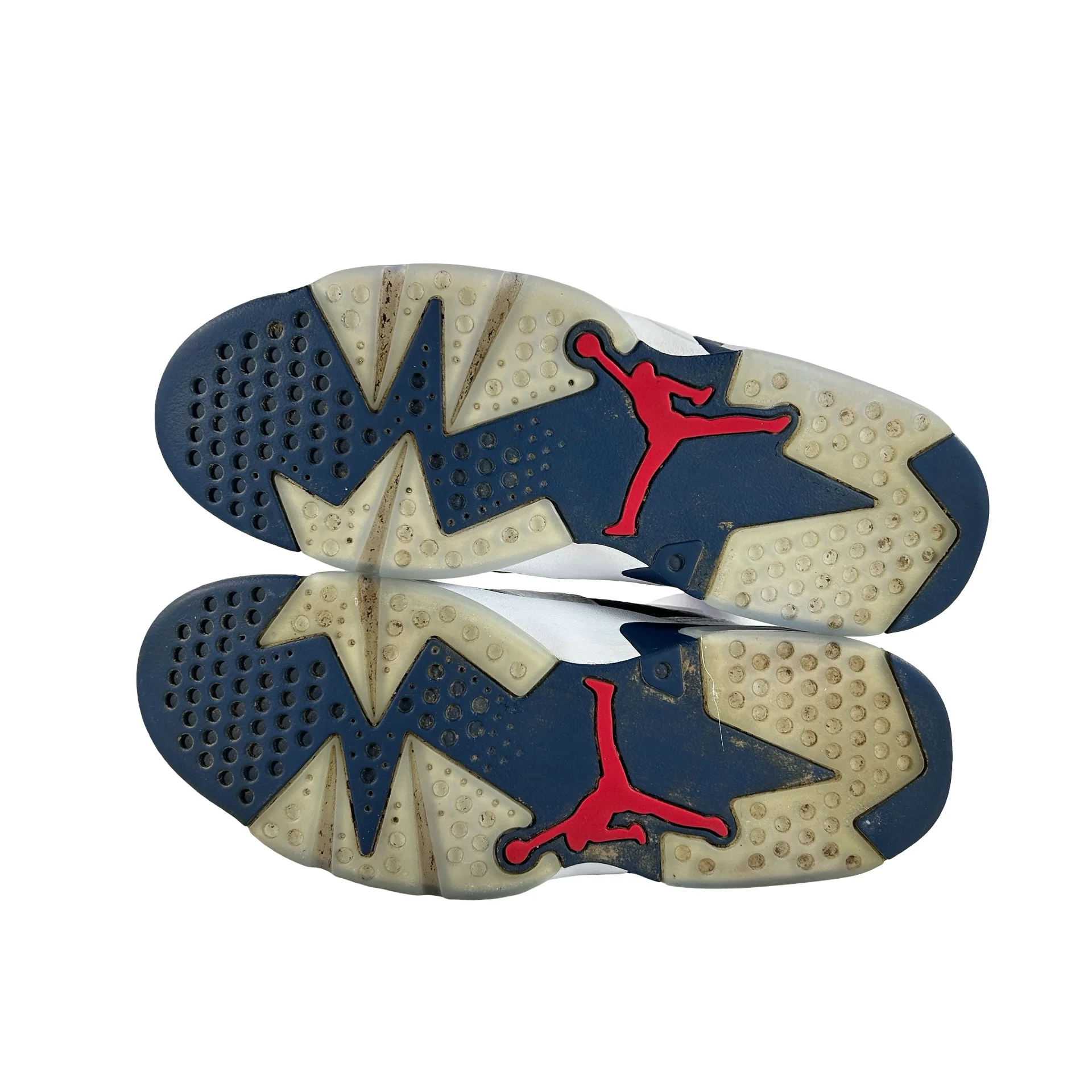 CT8529 164 Jordan 6 Retro Olympic (2024) - 8.5 M (Used) (No Box) - Image 6