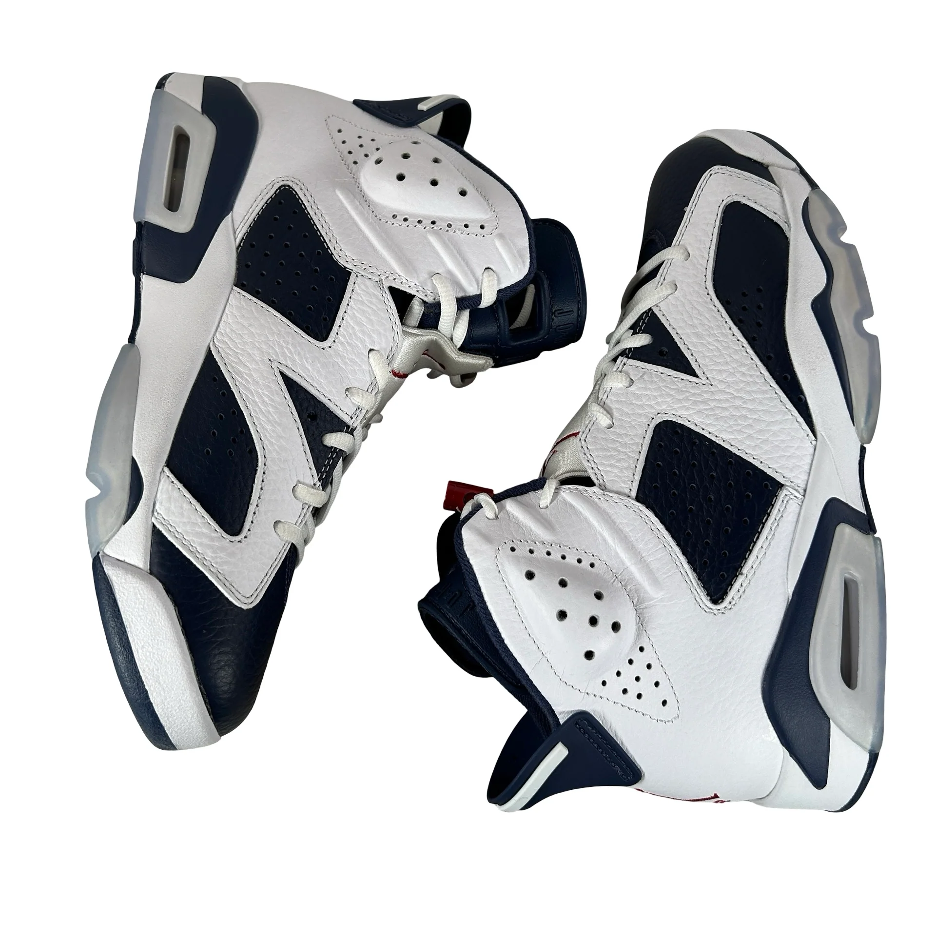 CT8529 164 Jordan 6 Retro Olympic (2024) - 8 M (Yellowing) (Replace Box) - Image 5