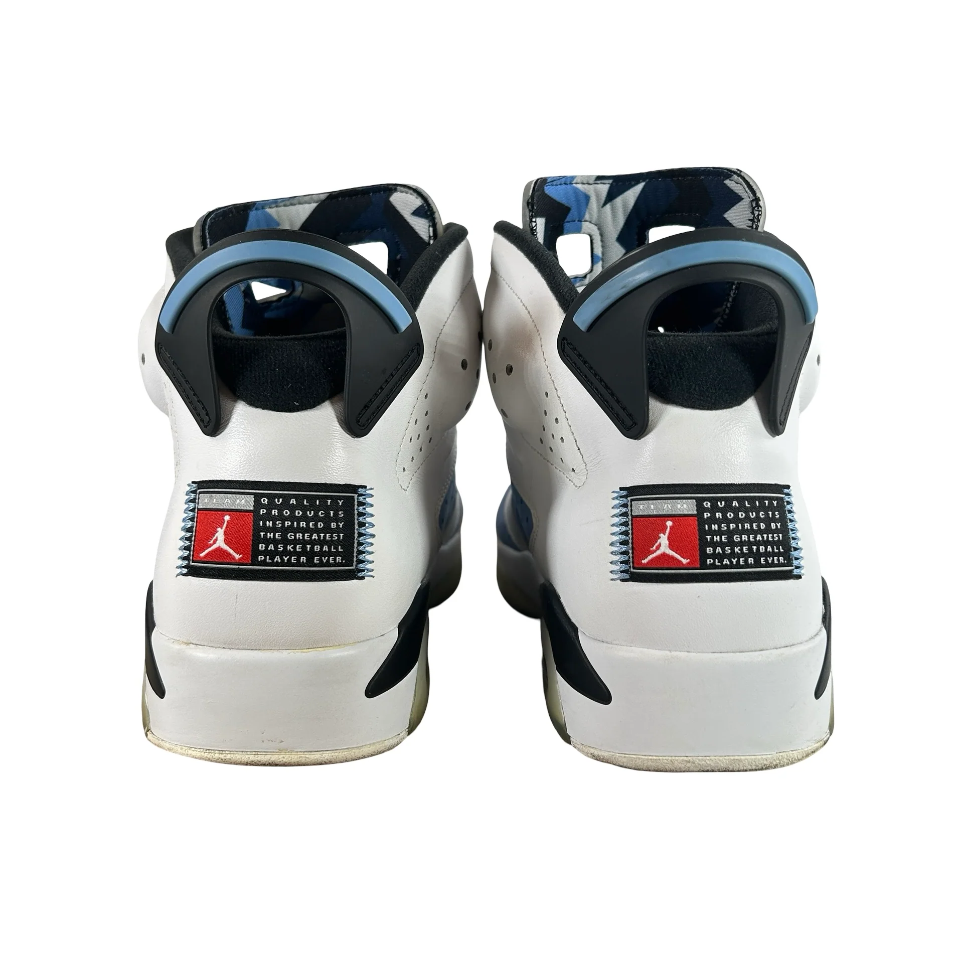 CT8529 410 Jordan 6 Retro UNC White [USED] - 13 M (Used) (Replace Box) - Image 3