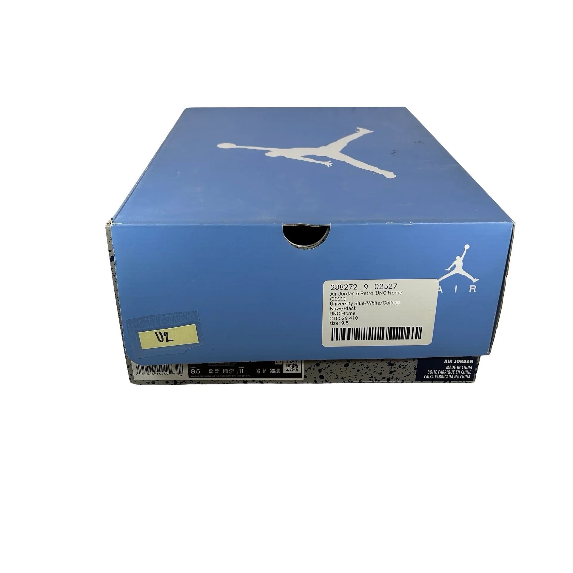 CT8529 410 Jordan 6 Retro UNC White [USED] - 9.5 M (Used2) - Image 7