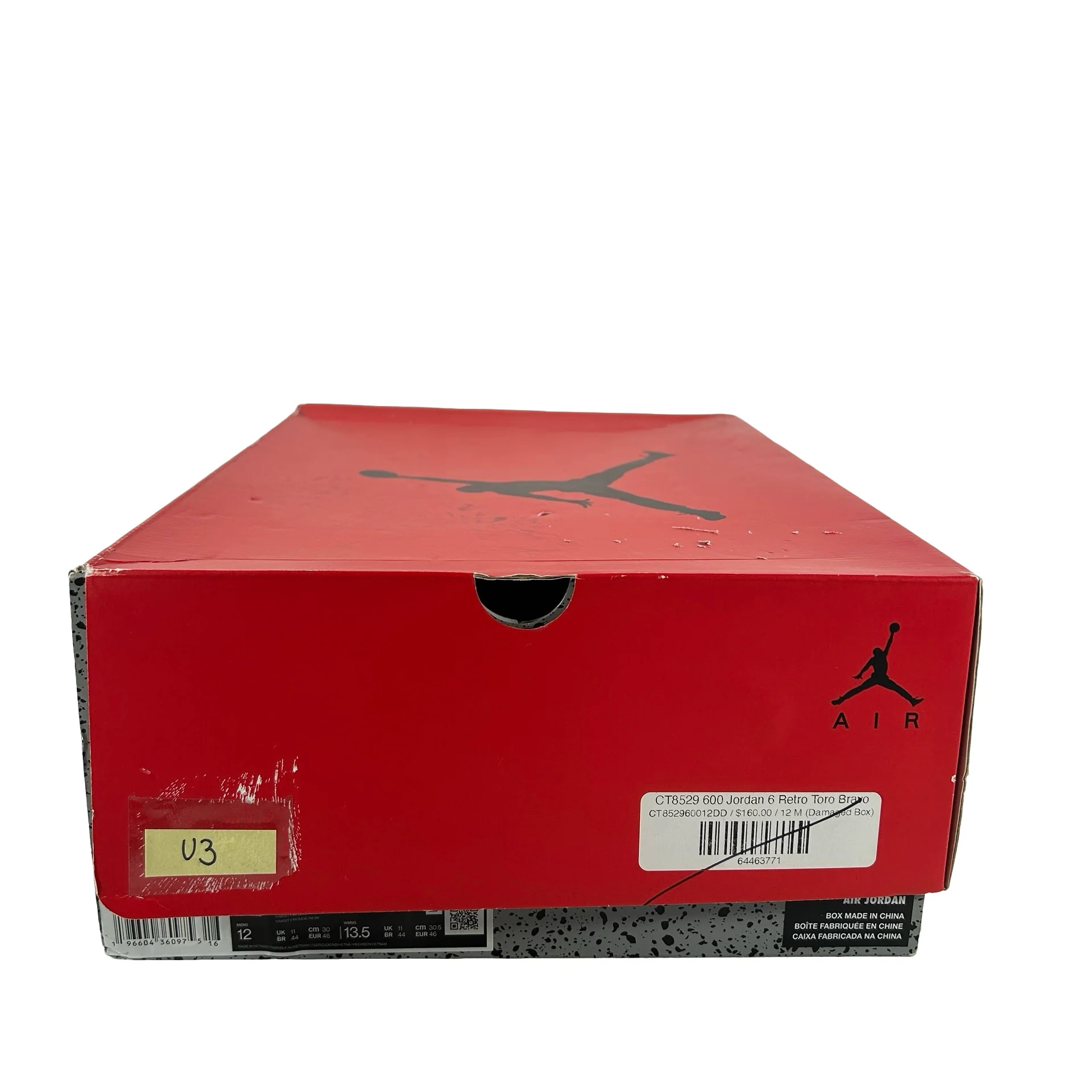 CT8529 600  Jordan 6 Retro Toro Bravo [USED] - 12 M (Used3) - Image 7