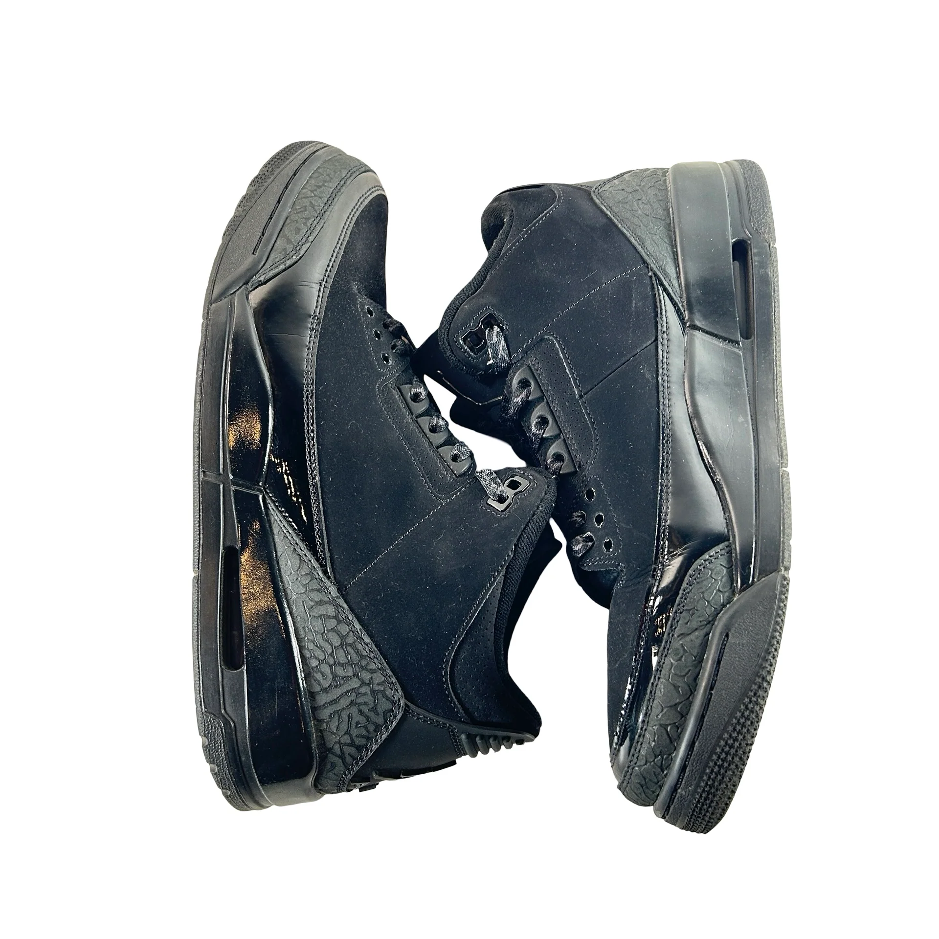 CT8532 001 Jordan 3 Retro Black Cat (2025) [USED] - 10.5 M (Used16) - Image 4