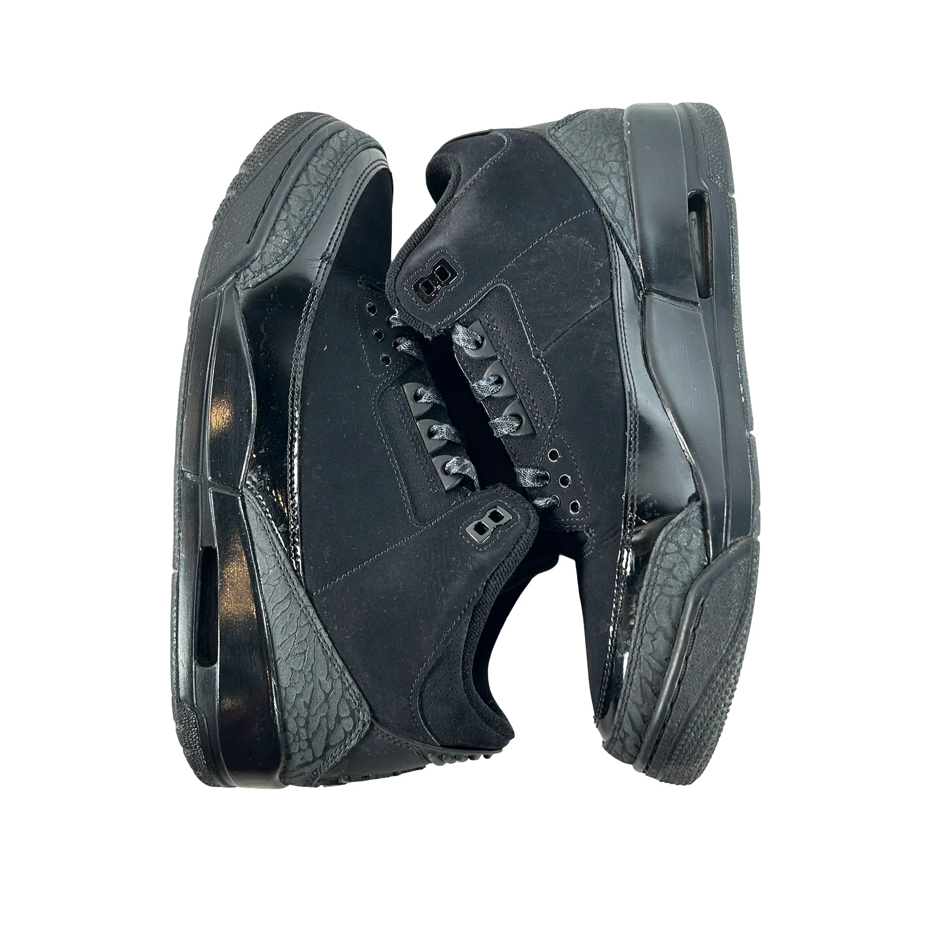 CT8532 001 Jordan 3 Retro Black Cat (2025) [USED] - 10.5 M (Used17) - Image 4
