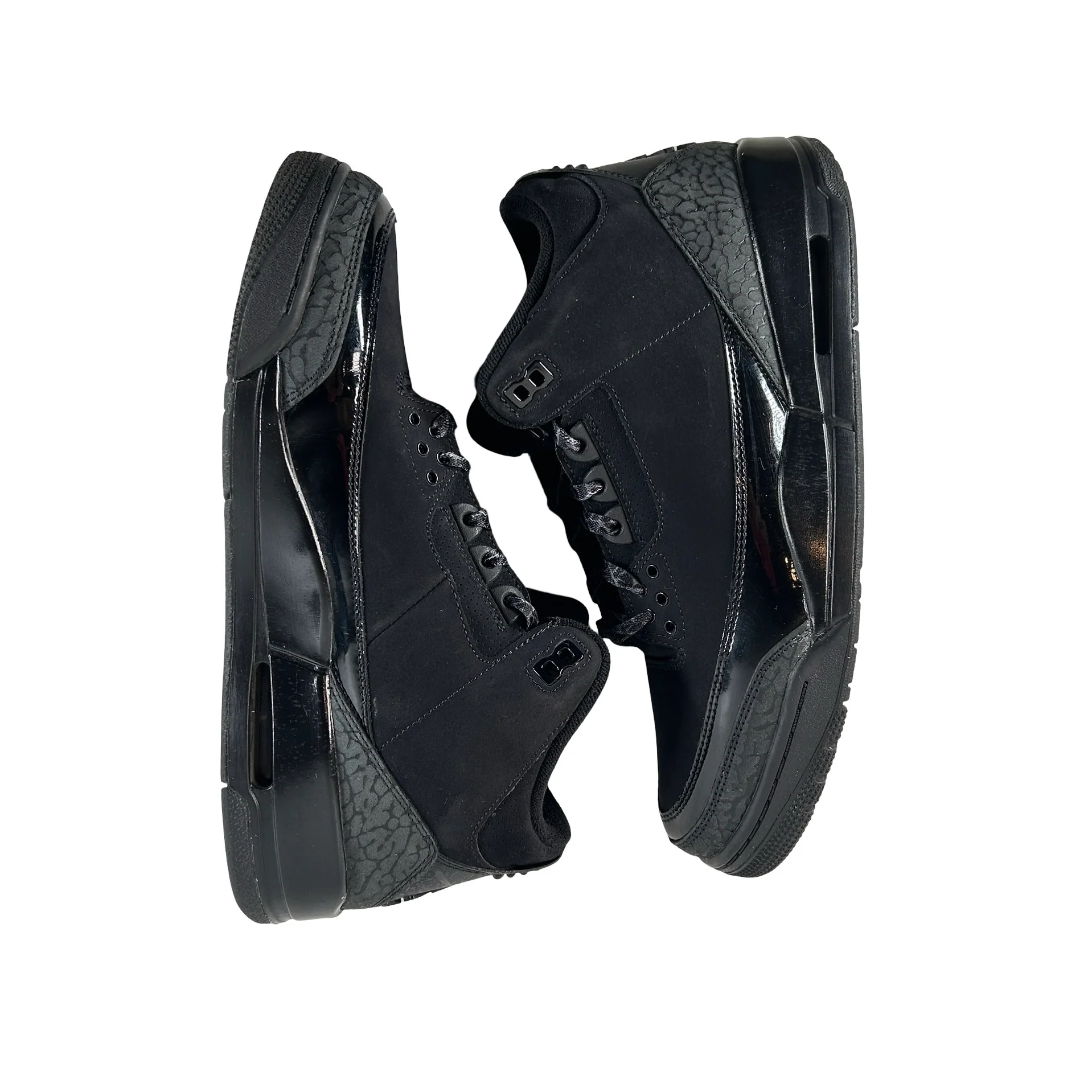 CT8532 001 Jordan 3 Retro Black Cat (2025) [USED] - 10.5 M (Used9) - Image 4