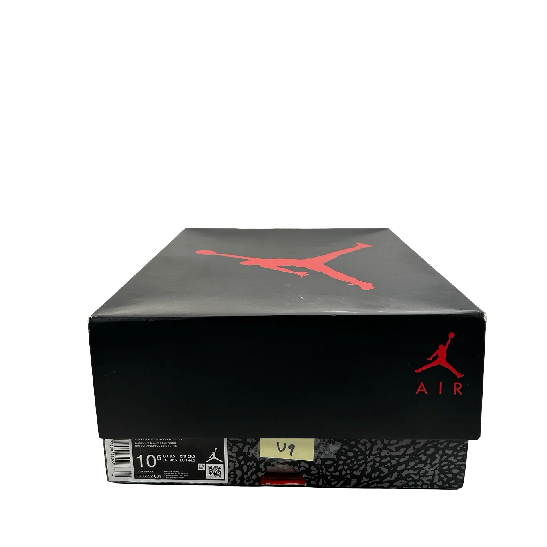 CT8532 001 Jordan 3 Retro Black Cat (2025) [USED] - 10.5 M (Used9) - Image 7