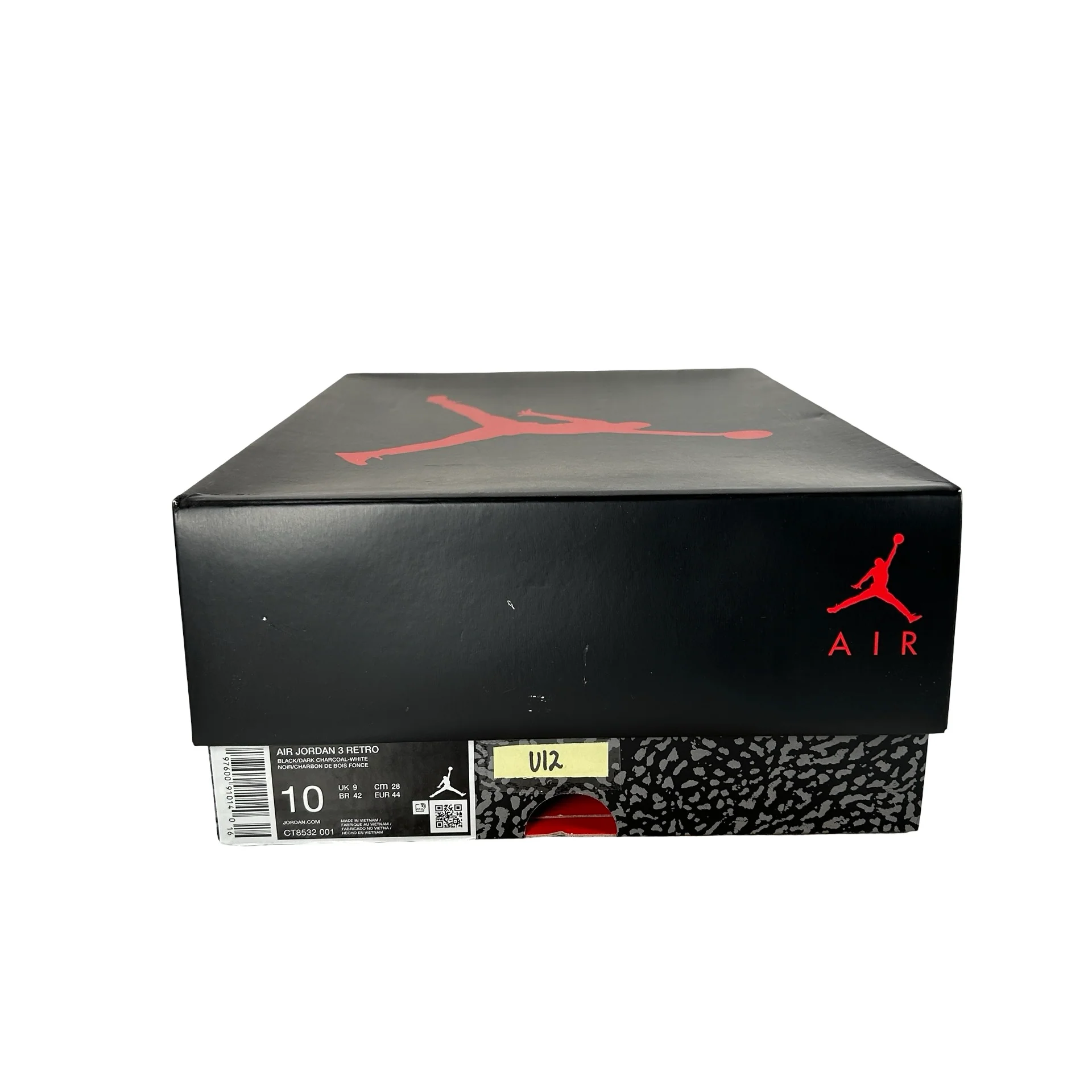 CT8532 001 Jordan 3 Retro Black Cat (2025) [USED] - 10 M (Used12) - Image 7