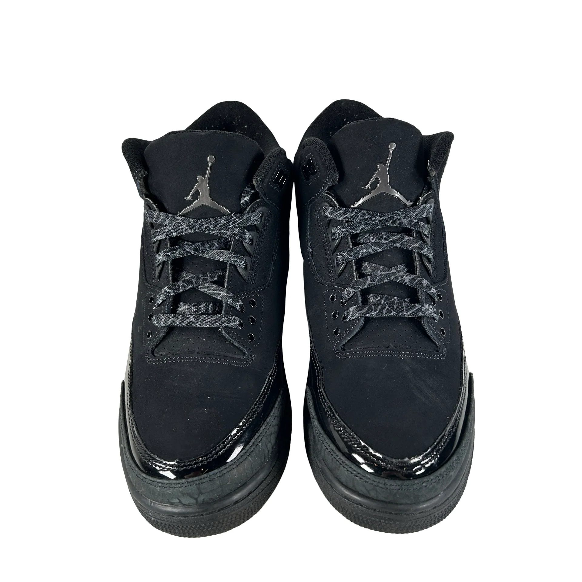 CT8532 001 Jordan 3 Retro Black Cat (2025) [USED] - 10 M (Used2) (Replace Box2) - Image 2