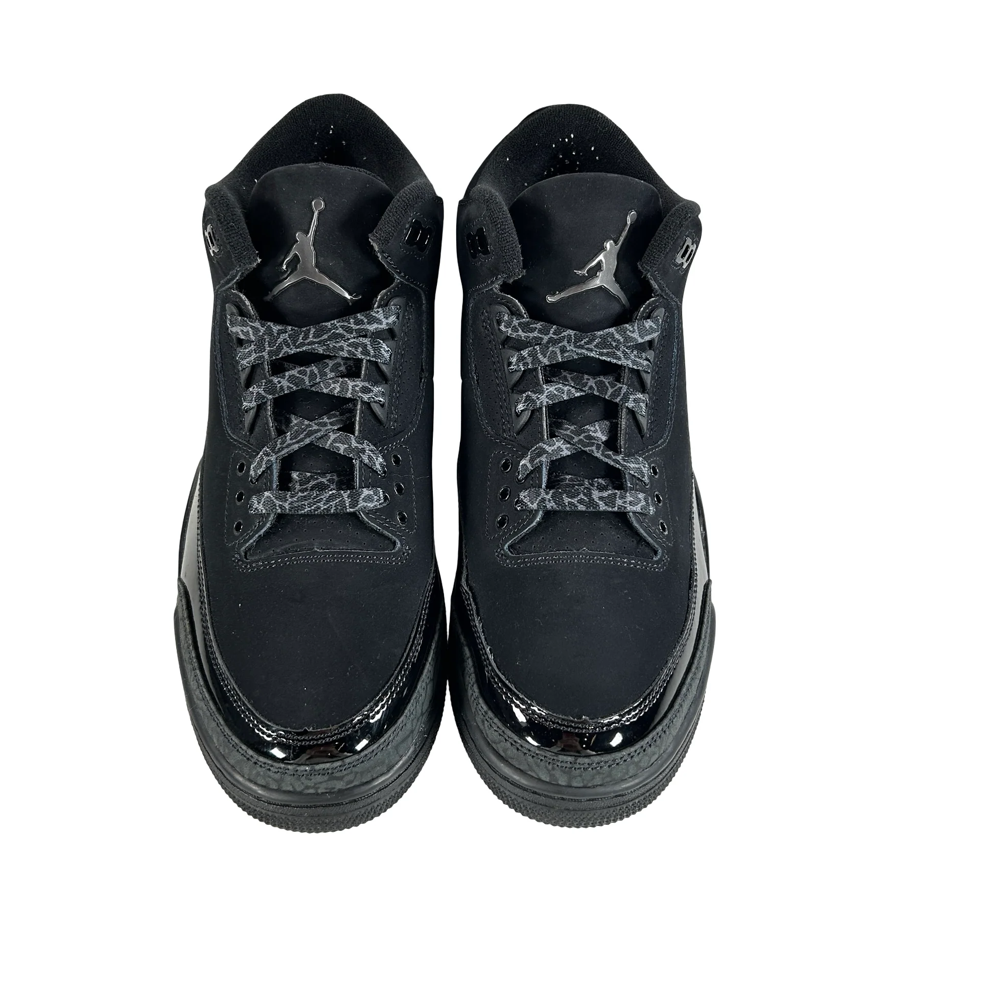 CT8532 001 Jordan 3 Retro Black Cat (2025) [USED] - 10 M (Used8) - Image 2