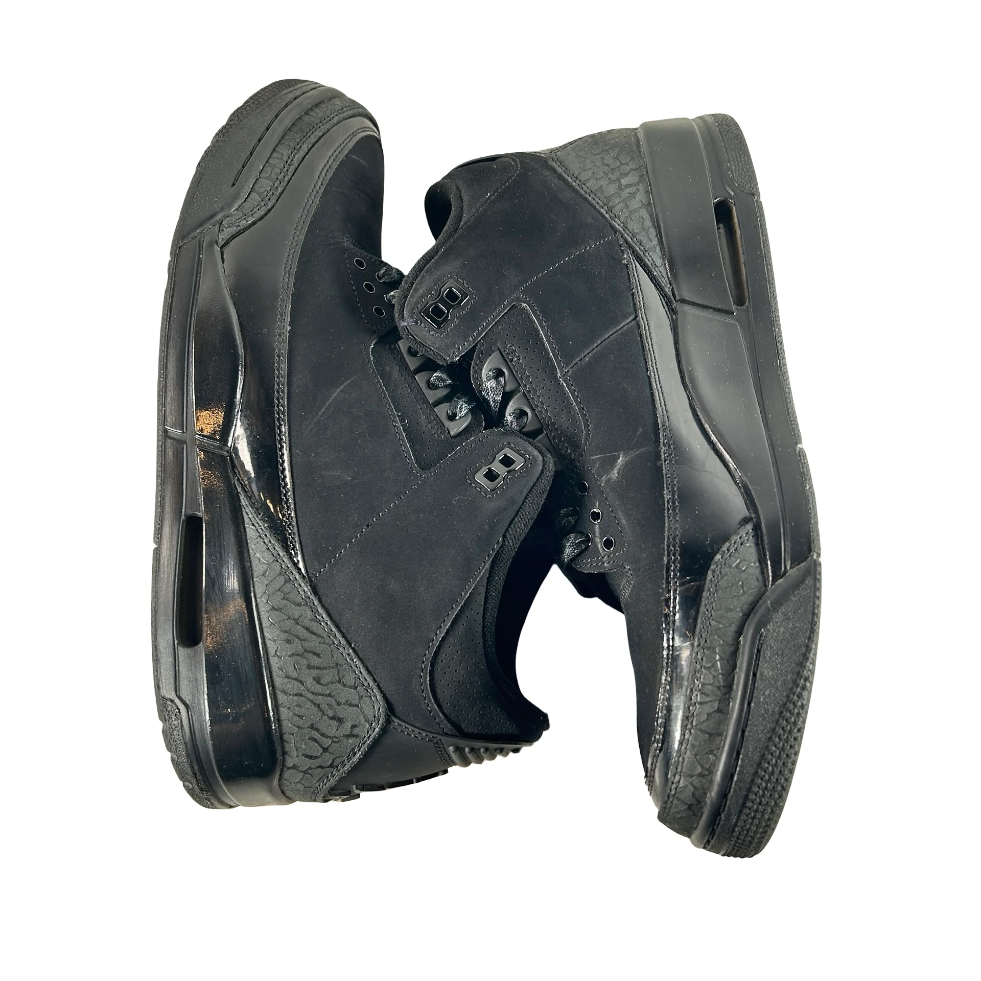 CT8532 001 Jordan 3 Retro Black Cat (2025) [USED] - 11.5 M (Used12) - Image 4