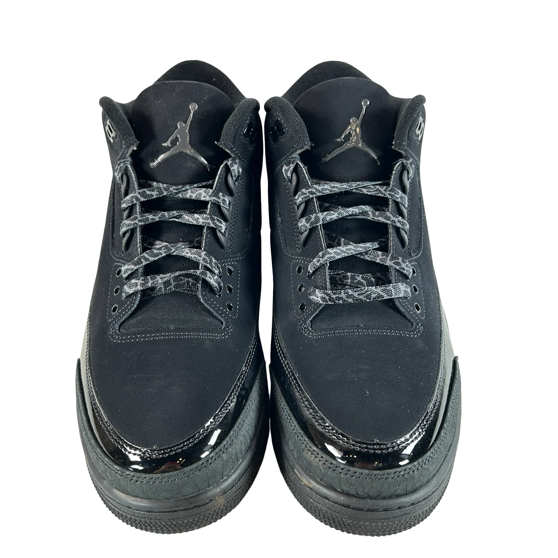 CT8532 001 Jordan 3 Retro Black Cat (2025) [USED] - 11.5 M (Used8) - Image 2