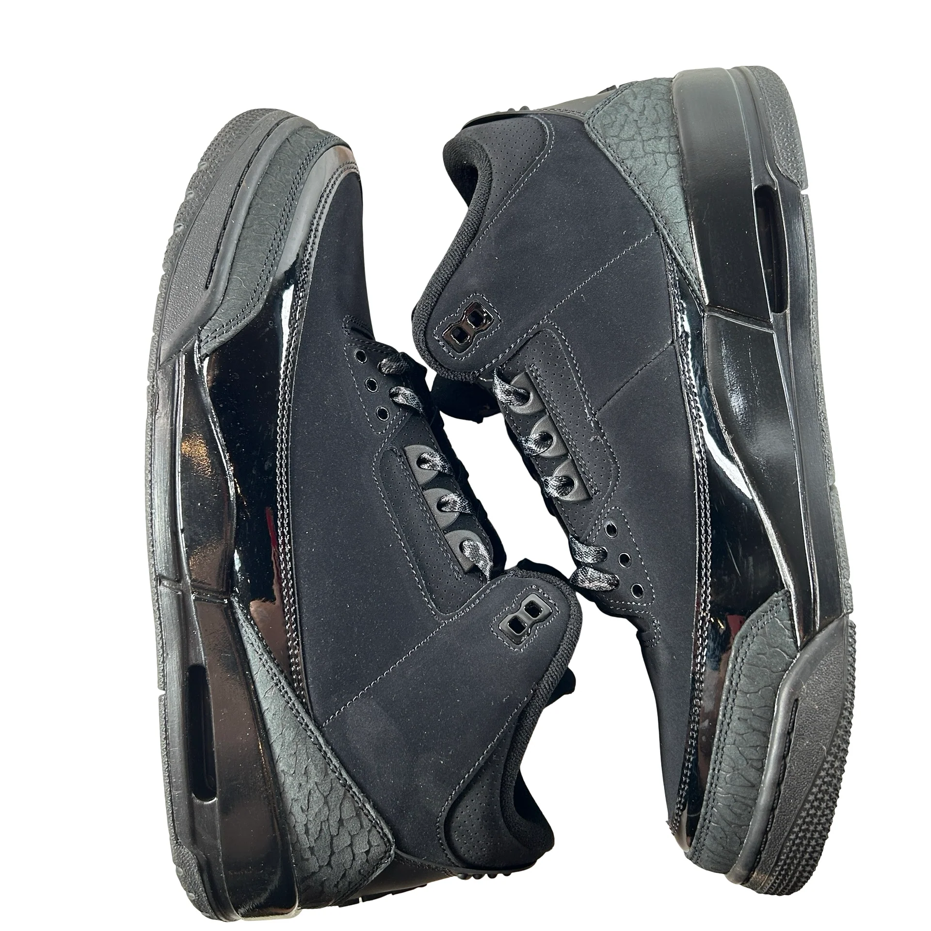 CT8532 001 Jordan 3 Retro Black Cat (2025) [USED] - 11.5 M (Used8) - Image 4