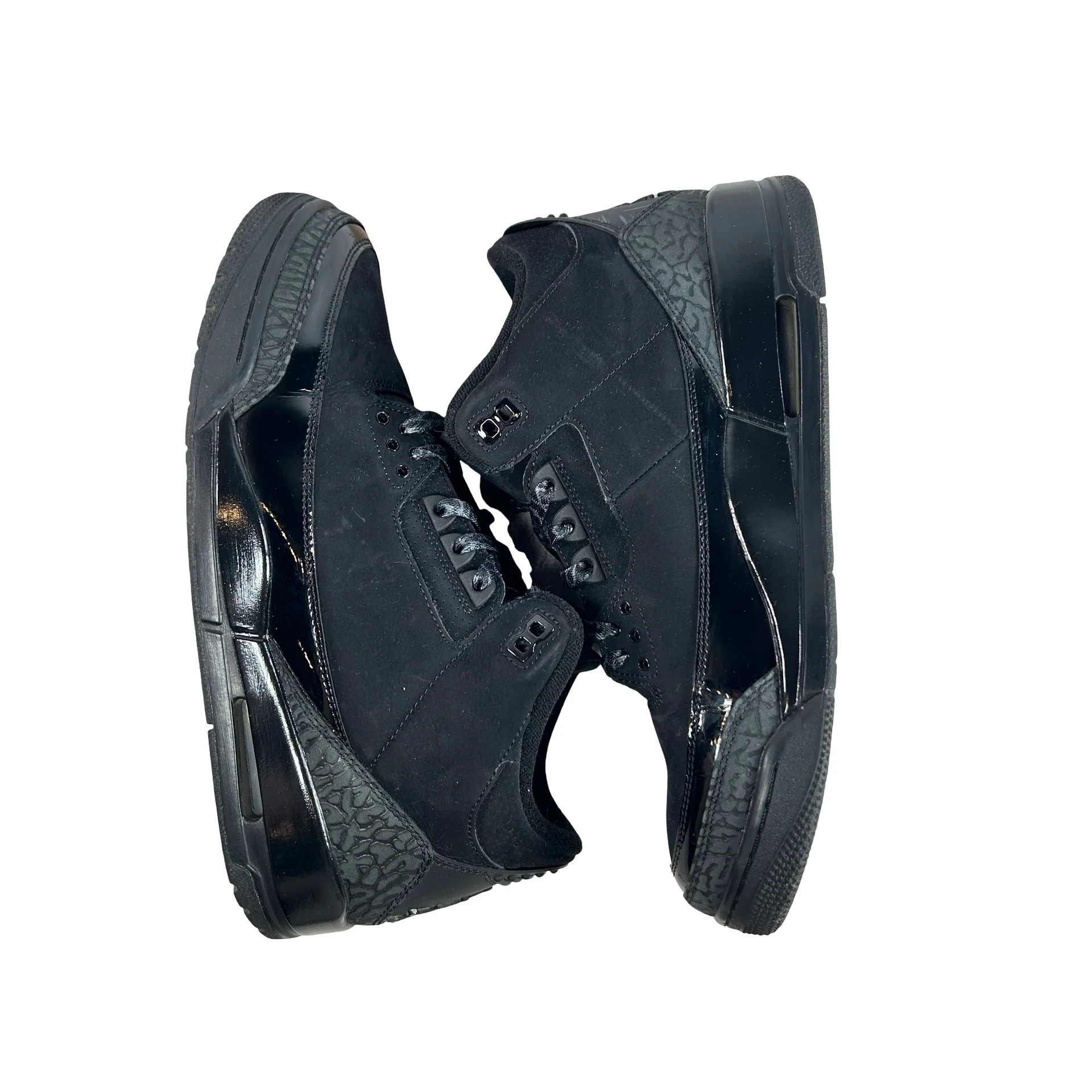 CT8532 001 Jordan 3 Retro Black Cat (2025) [USED] - 11 M (Used10) - Image 4