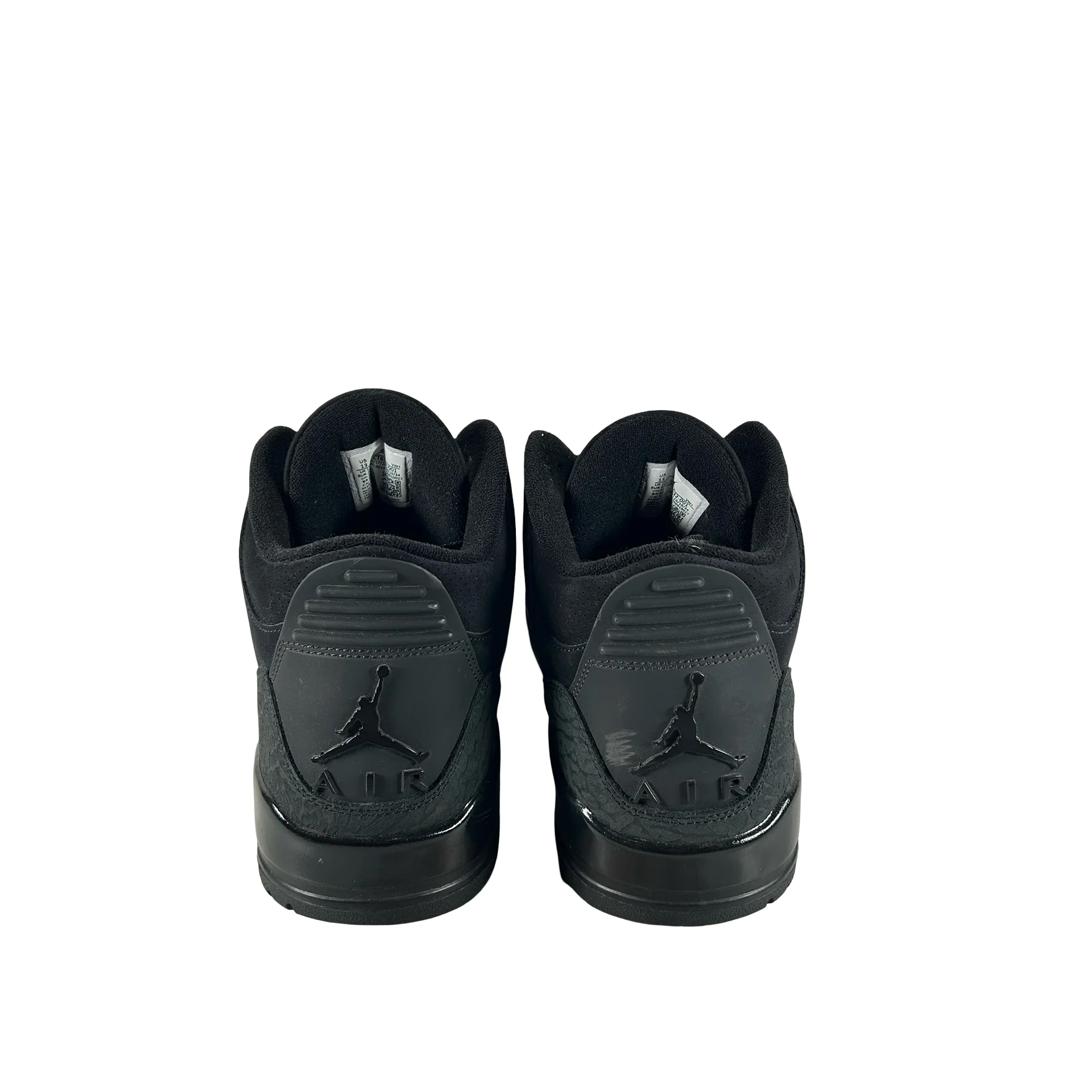 CT8532 001 Jordan 3 Retro Black Cat (2025) [USED] - 13 M (Used3) (No Box3) - Image 3
