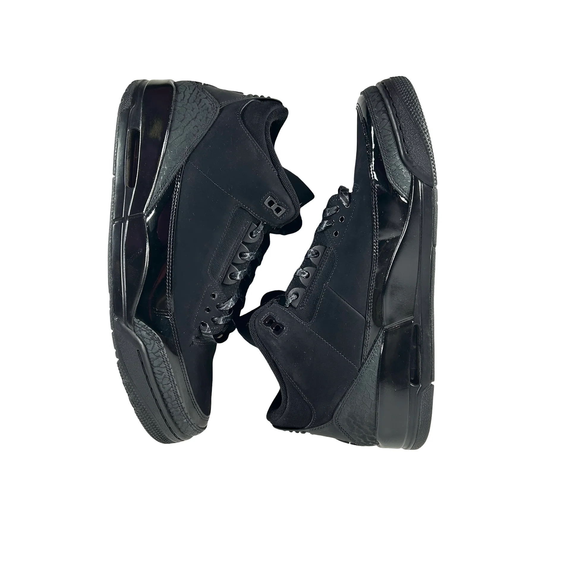 CT8532 001 Jordan 3 Retro Black Cat (2025) [USED] - 13 M (Used3) (No Box3) - Image 5