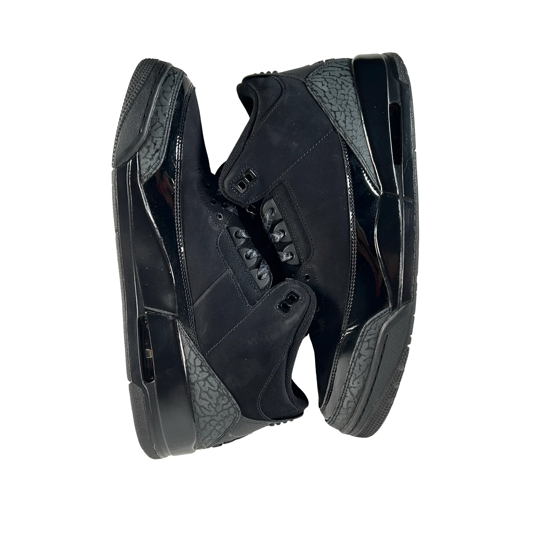 CT8532 001 Jordan 3 Retro Black Cat (2025) [USED] - 13 M (Used5) (No Box5) - Image 4