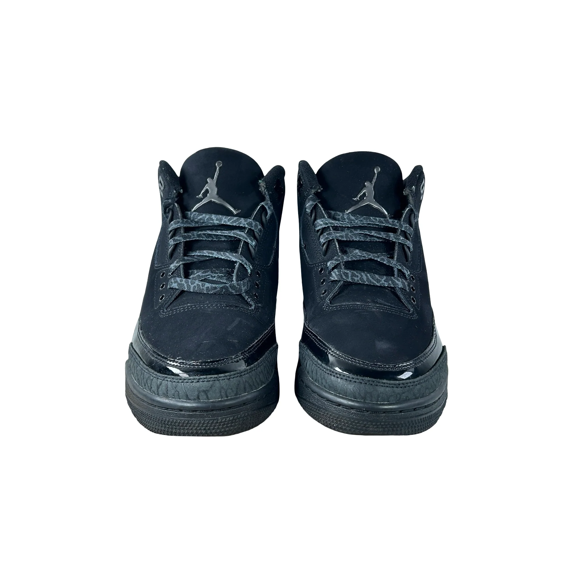 CT8532 001 Jordan 3 Retro Black Cat (2025) [USED] - 8.5 M (Used13) - Image 2