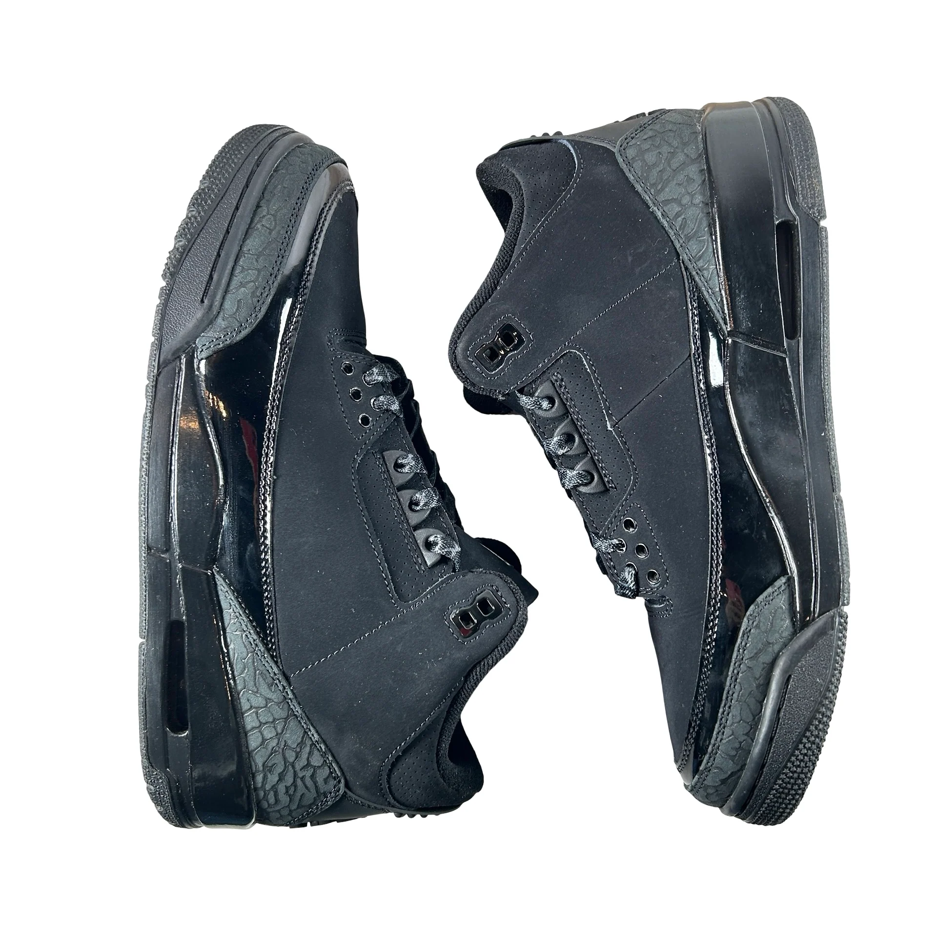 CT8532 001 Jordan 3 Retro Black Cat (2025) [USED] - 8 M (Used6) - Image 4