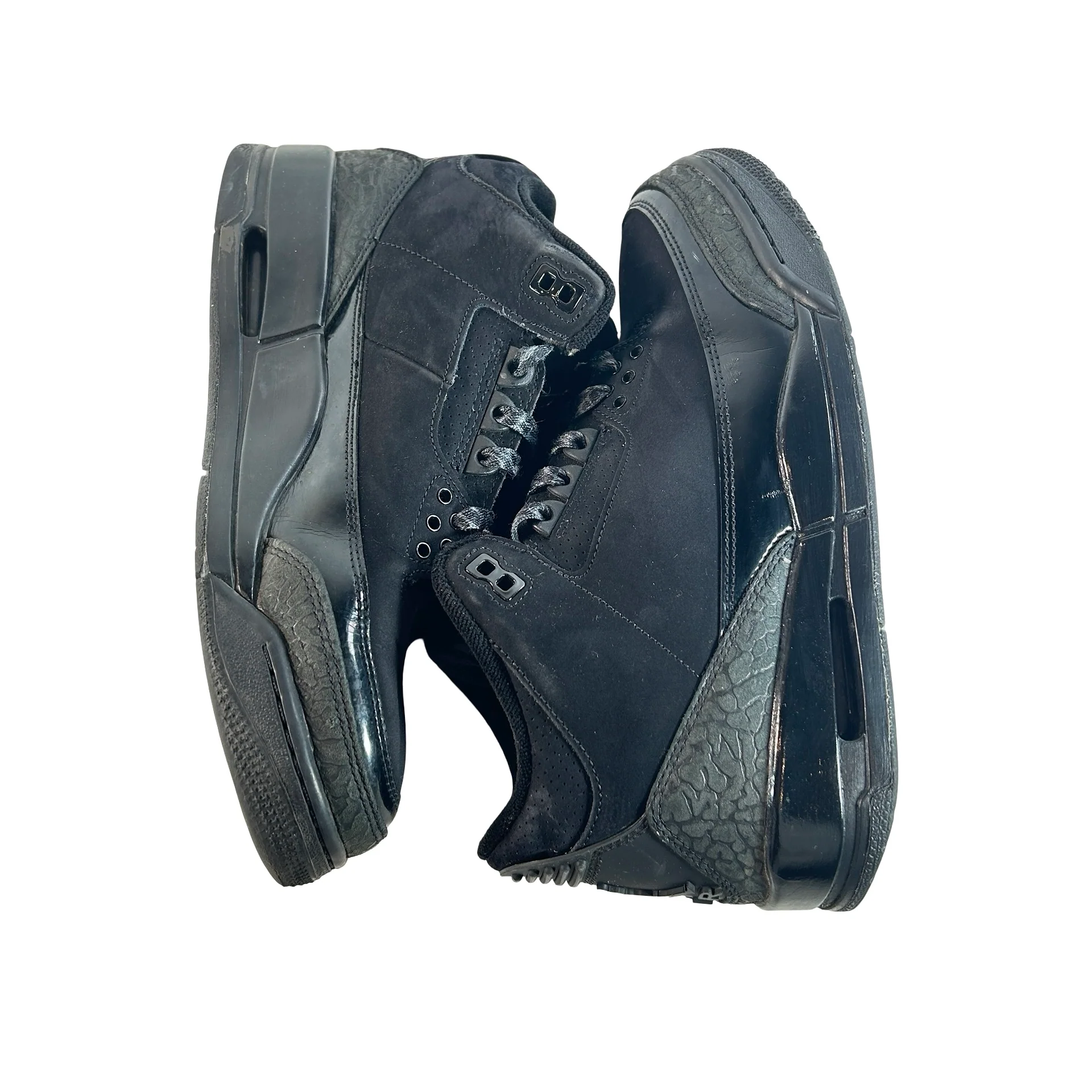 CT8532 001 Jordan 3 Retro Black Cat (2025) [USED] - 8 M (Used9) - Image 5
