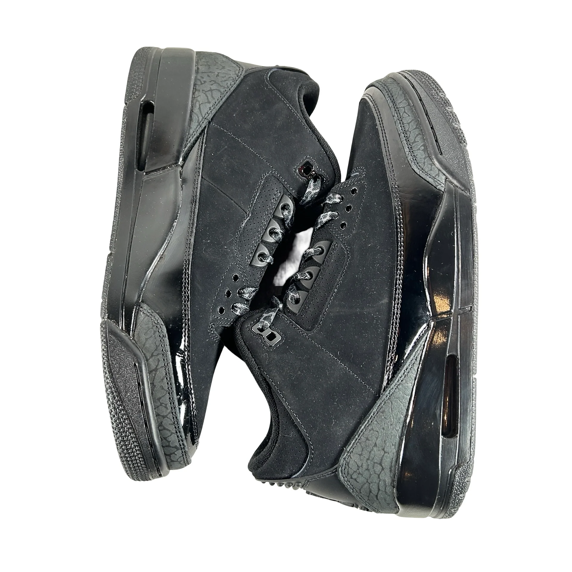 CT8532 001 Jordan 3 Retro Black Cat (2025) [USED] - 9.5 M (Used10) - Image 5